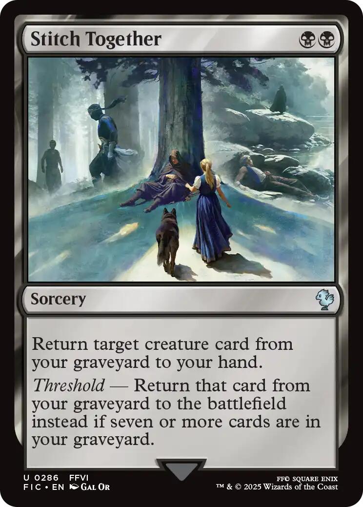 Stitch Together (Surge Foil) FINAL FANTASY Commander、mySite、waistdrama