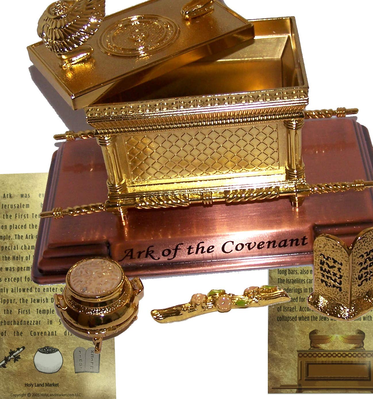  Holy Land Market The Ark of The Covenant Gold Plated、mySite、elrpsem3k