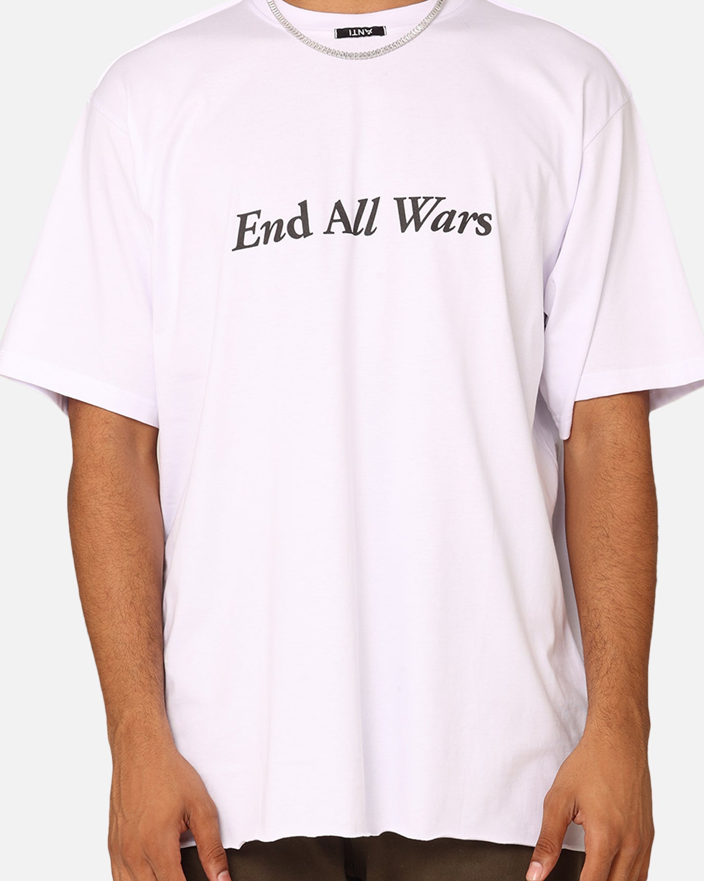 The Anti Order Anti War Baggy T-Shirt White、mySite、zt4zffjzw