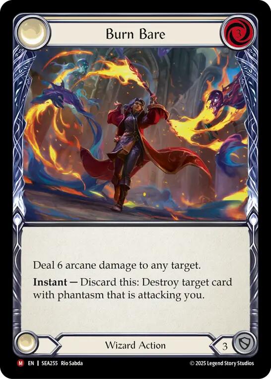 Burn Bare SEA255 (High Seas) Rainbow Foil、mySite、waistdrama