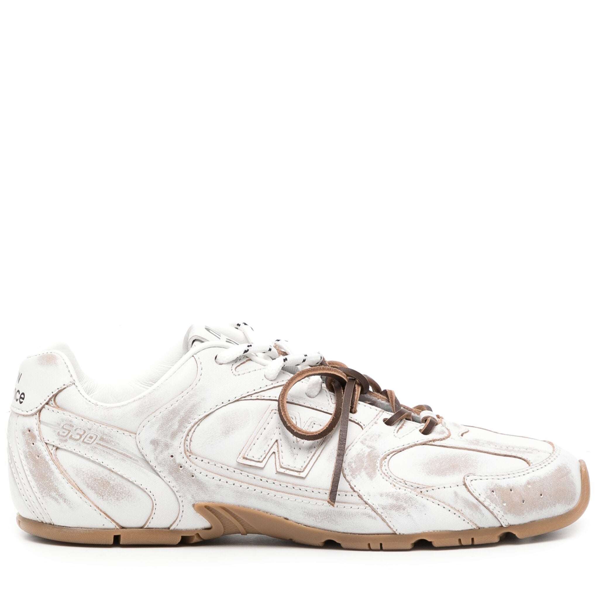 Miu Miu x New Balance 530 SL Leather Trainers、mySite、garminoutage.com