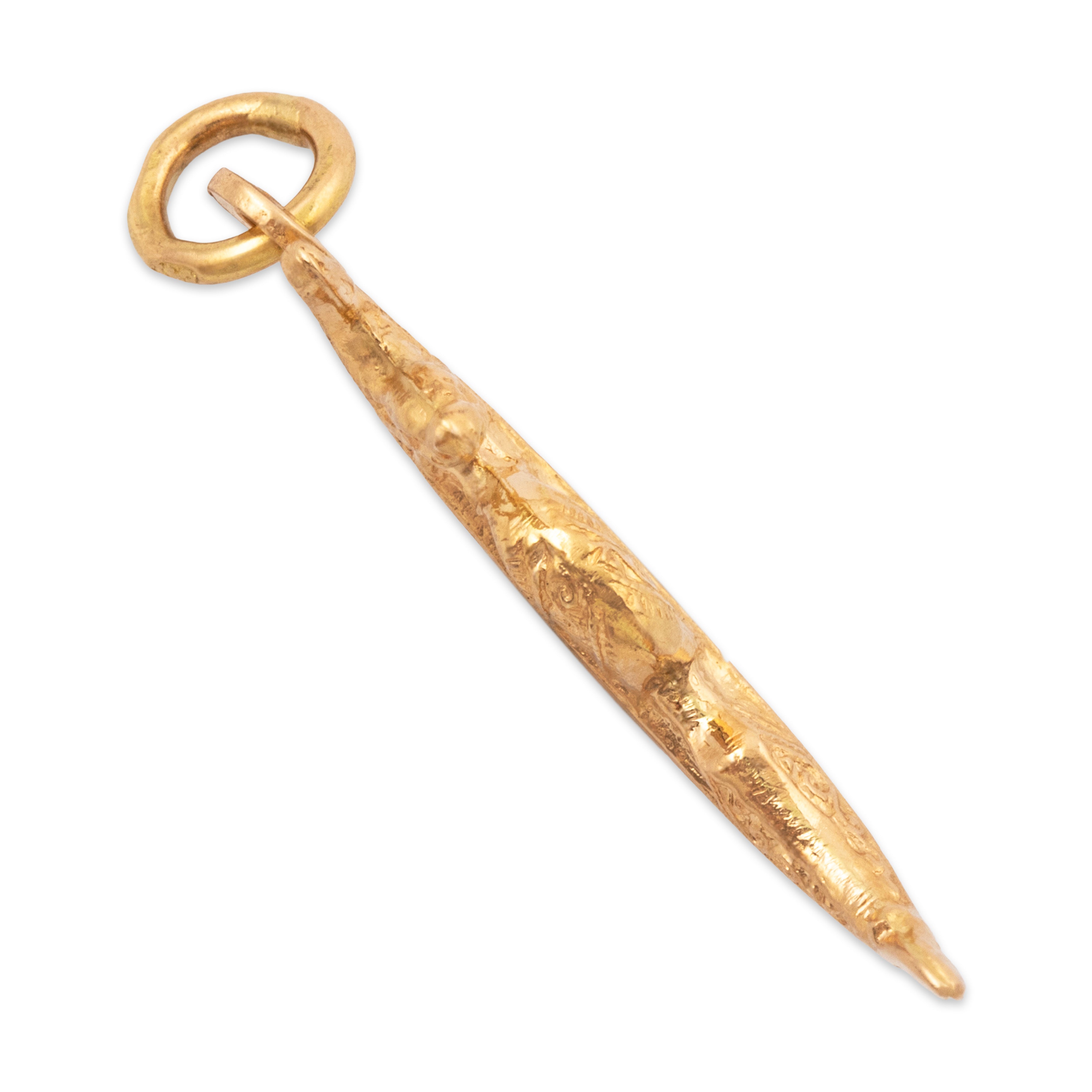 Vintage 18k Yellow Gold Three-dimensional Gondola Charm /Pendant、mySite、hinf8tx79