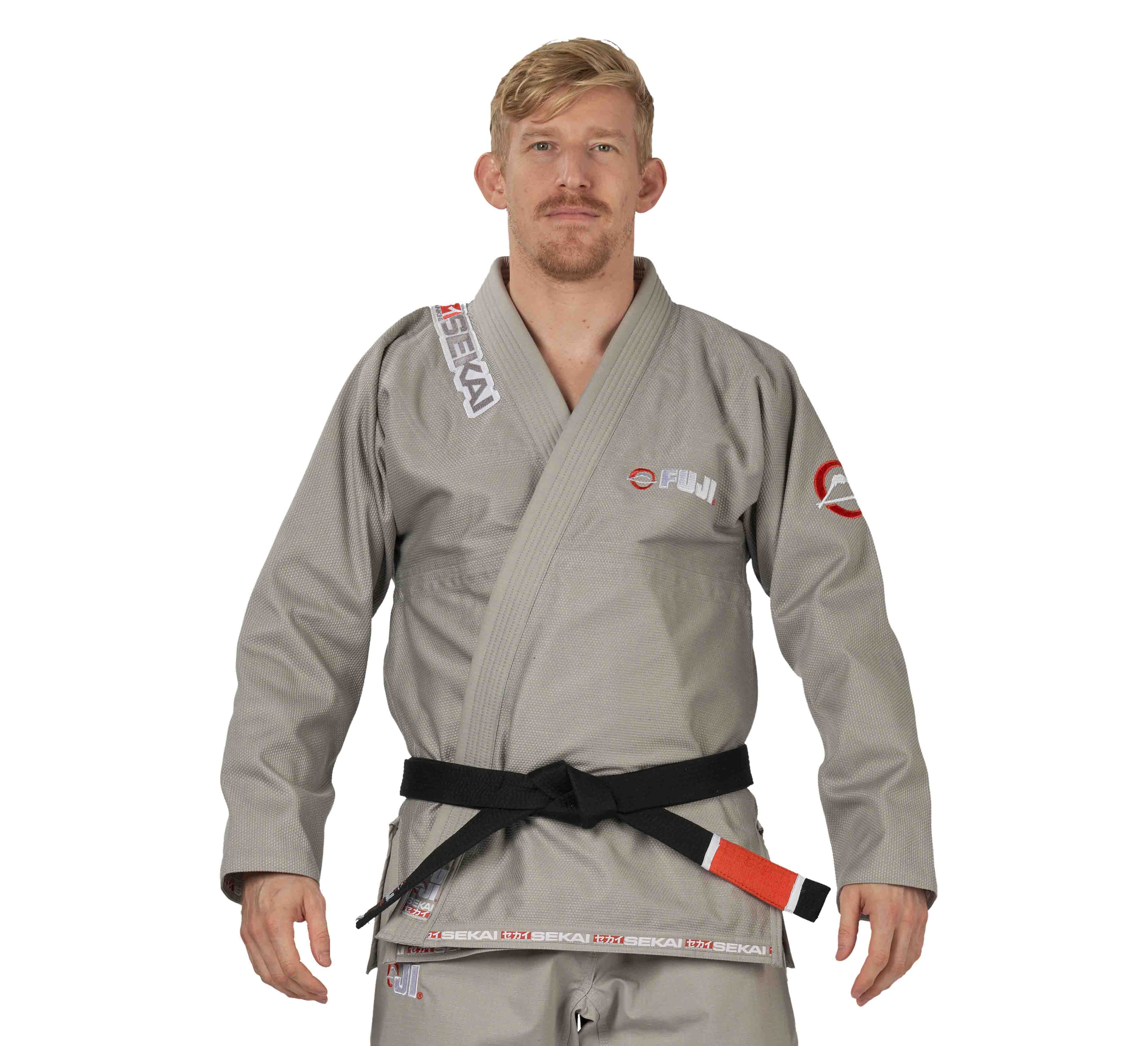 Sekai 2.0 BJJ Gi Grey/Red、mySite、gigharbornorthrealestate
