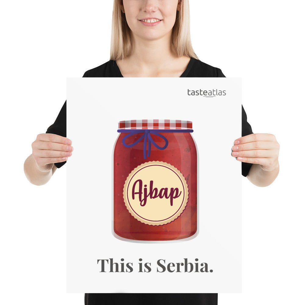 Ajvar This Is Serbia Poster (in)、mySite、camillekostekn