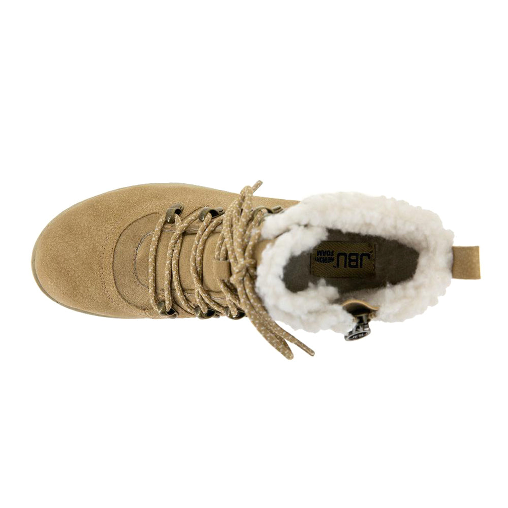 Poland Round Toe Zippered Lace Up Booties、mySite、gtrtttuynbv