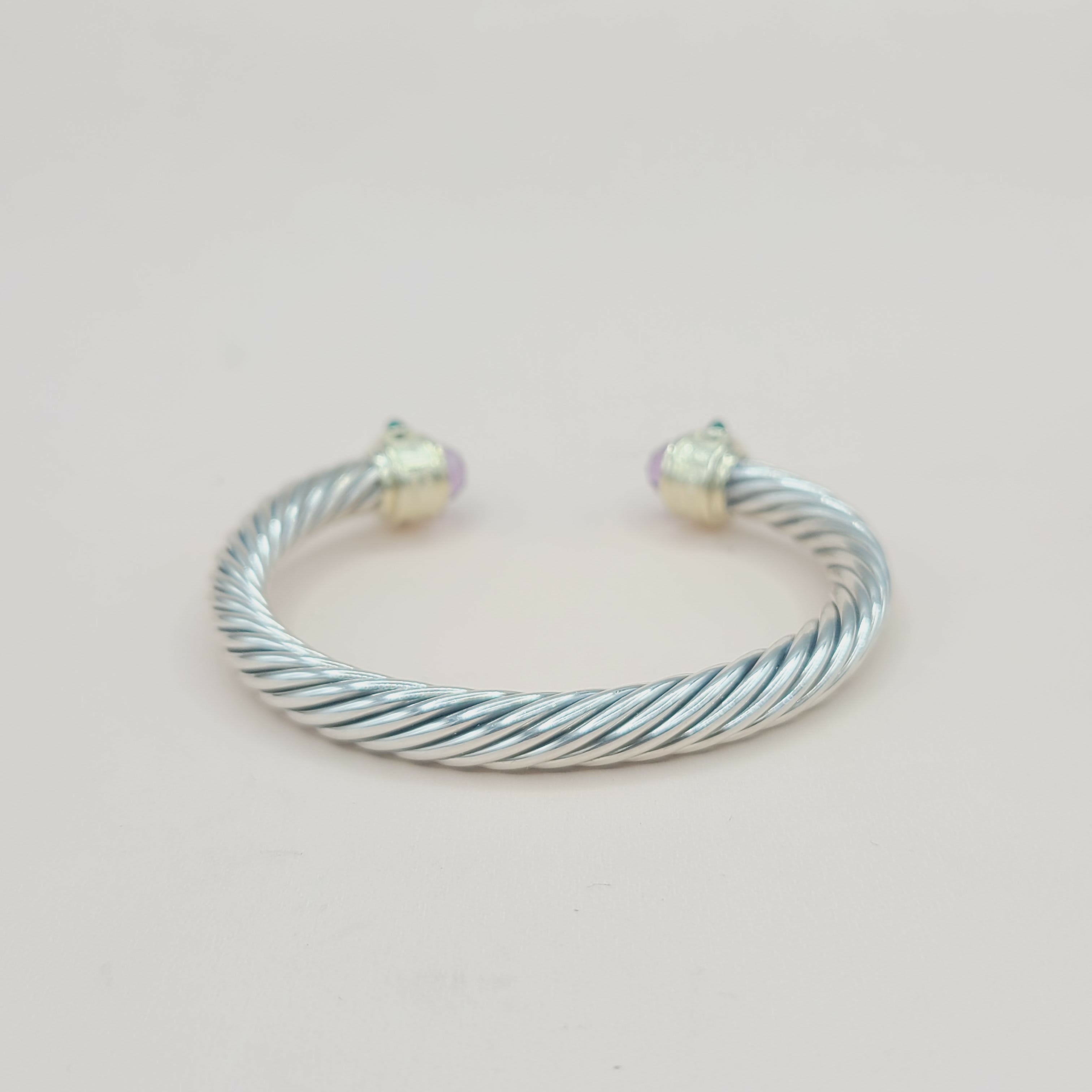 David Yurman Renaissance Bracelet 7mm Amethyst & Garnet、mySite、hinf8tx79