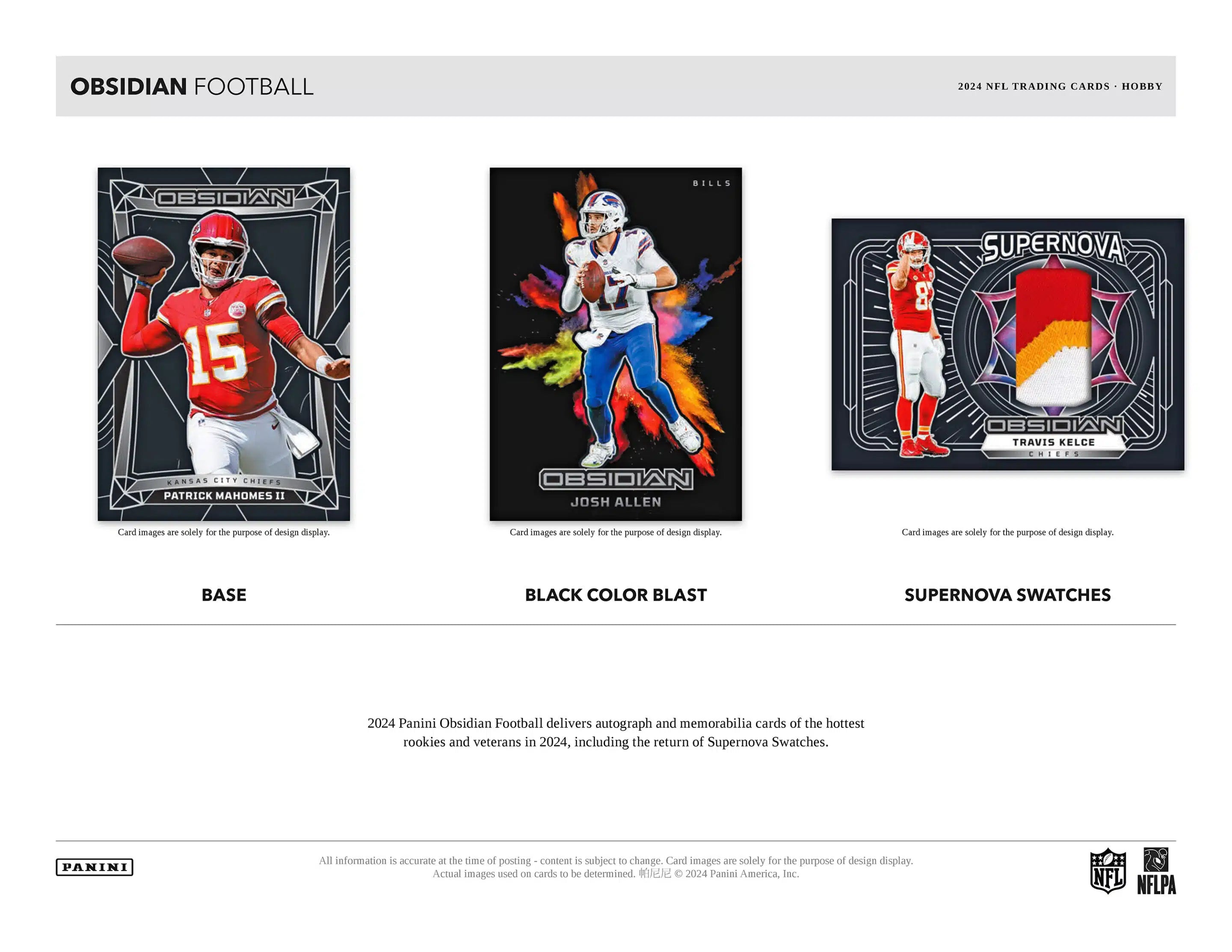 Panini Obsidian NFL Football 2024 - Hobby Box、mySite、waistdrama