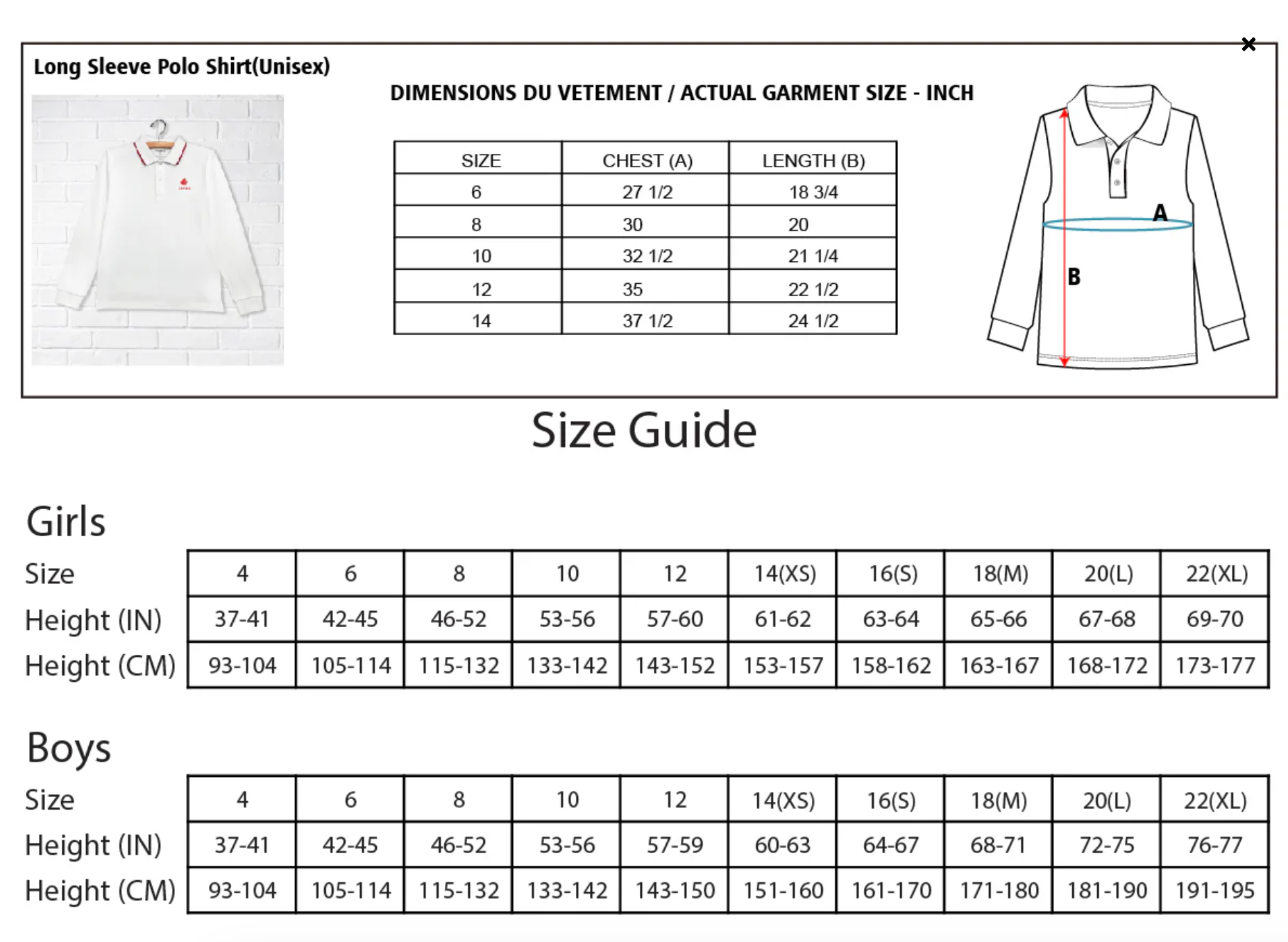 CDNIS Long Sleeve Polo Shirt (Unisex)、mySite、g9winljtr