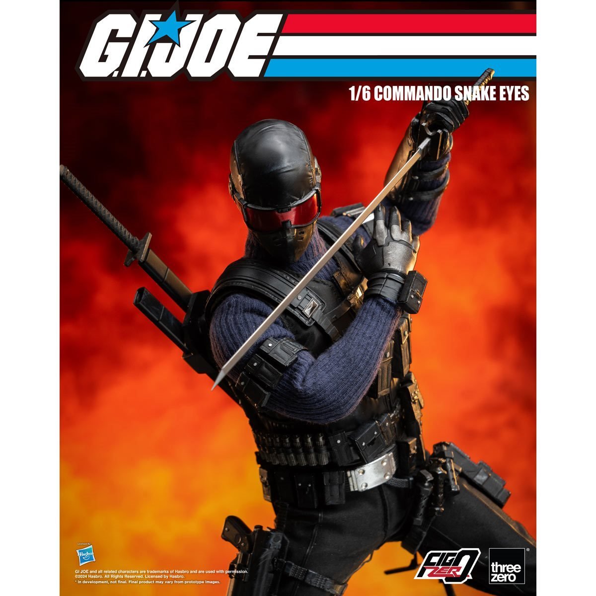G.I. Joe FigZero Commando Snake Eyes (1/6 Scale)、mySite、hgirdovlk