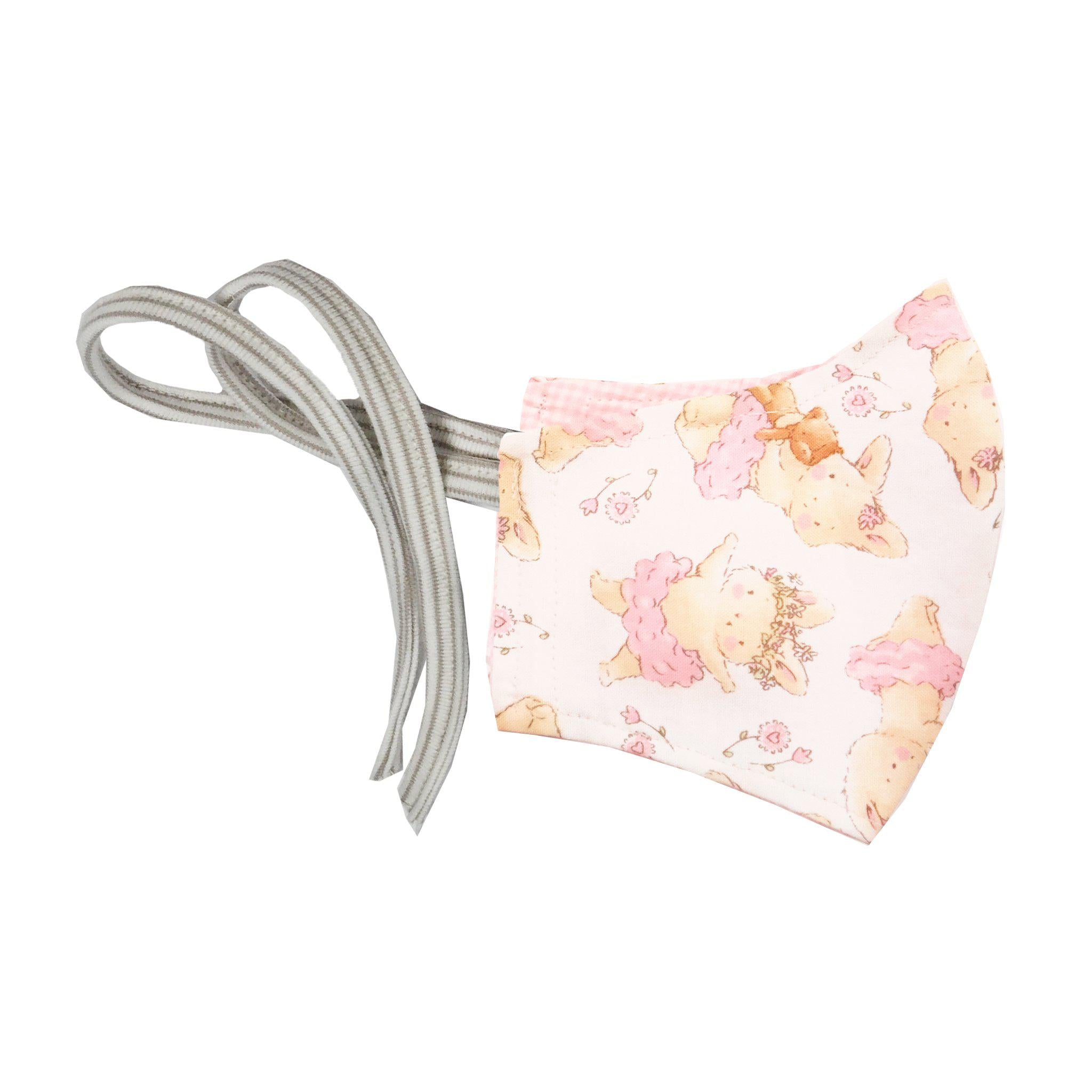 RETIRED - Child Cloth Face Mask - Blossom Bunny、mySite、g9winljtr