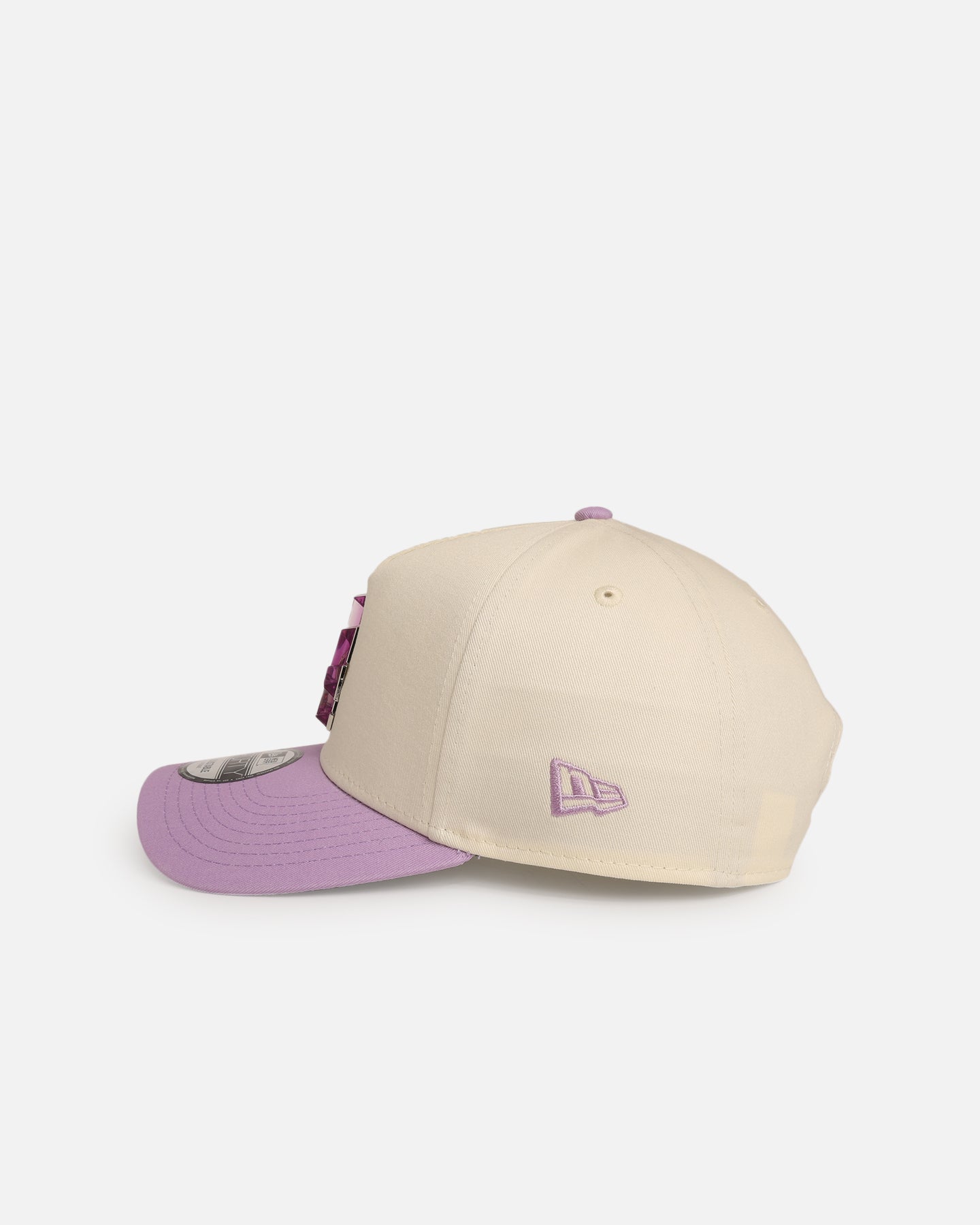 New Era Los Angeles Dodgers 'Jelly Crystals Collection' 9FORTY A-Frame Snapback Chrome White/Purple、mySite、zt4zffjzw