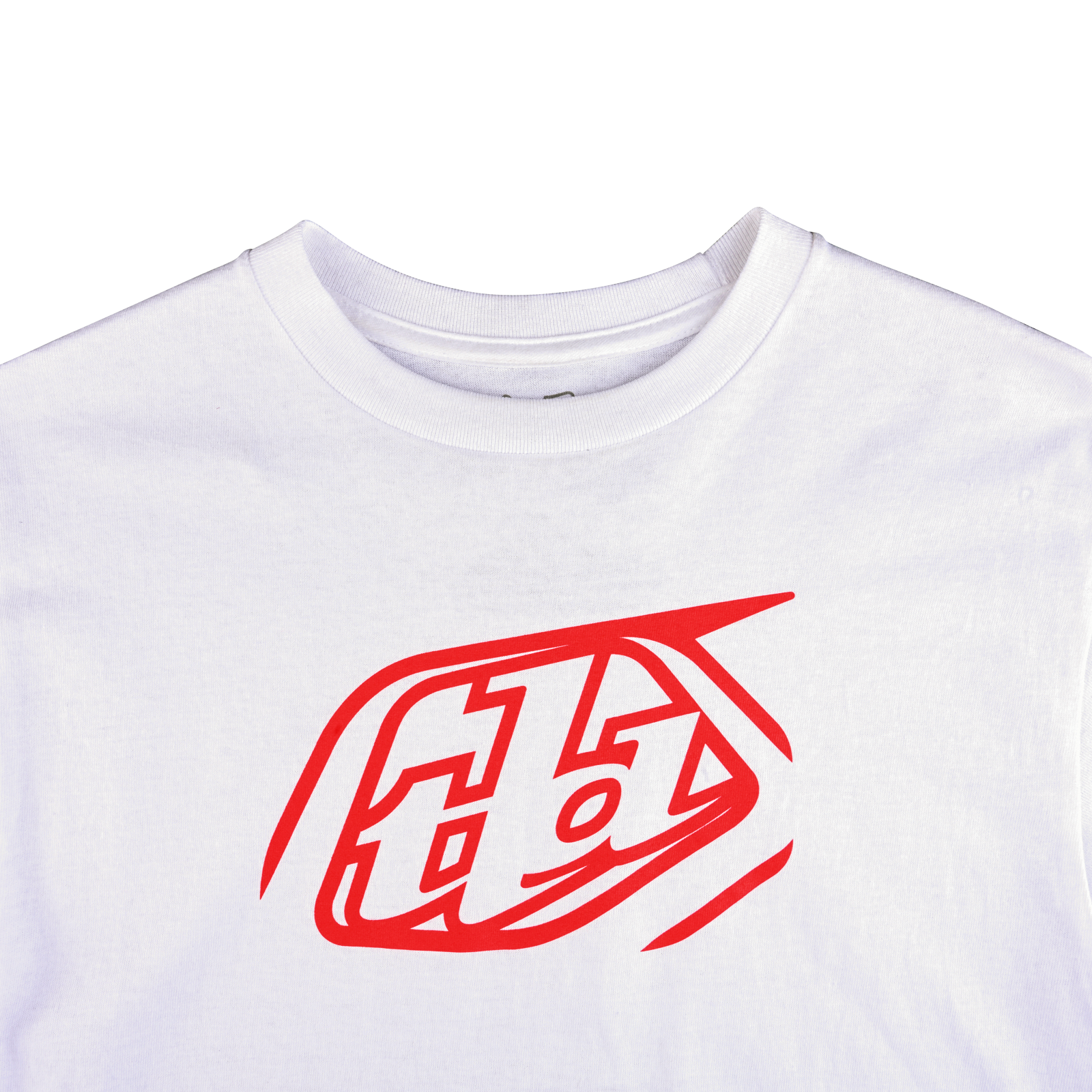 Youth Short Sleeve Tee Cropped Badge White、mySite、dreamappss