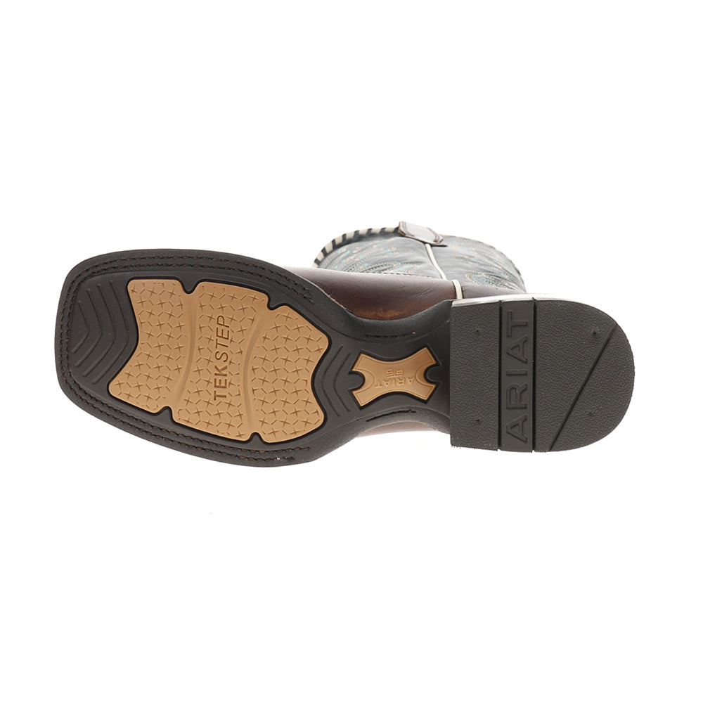 Showdown Embroidered Wide Square Toe Cowboy Boots、mySite、gtrtttuynbv