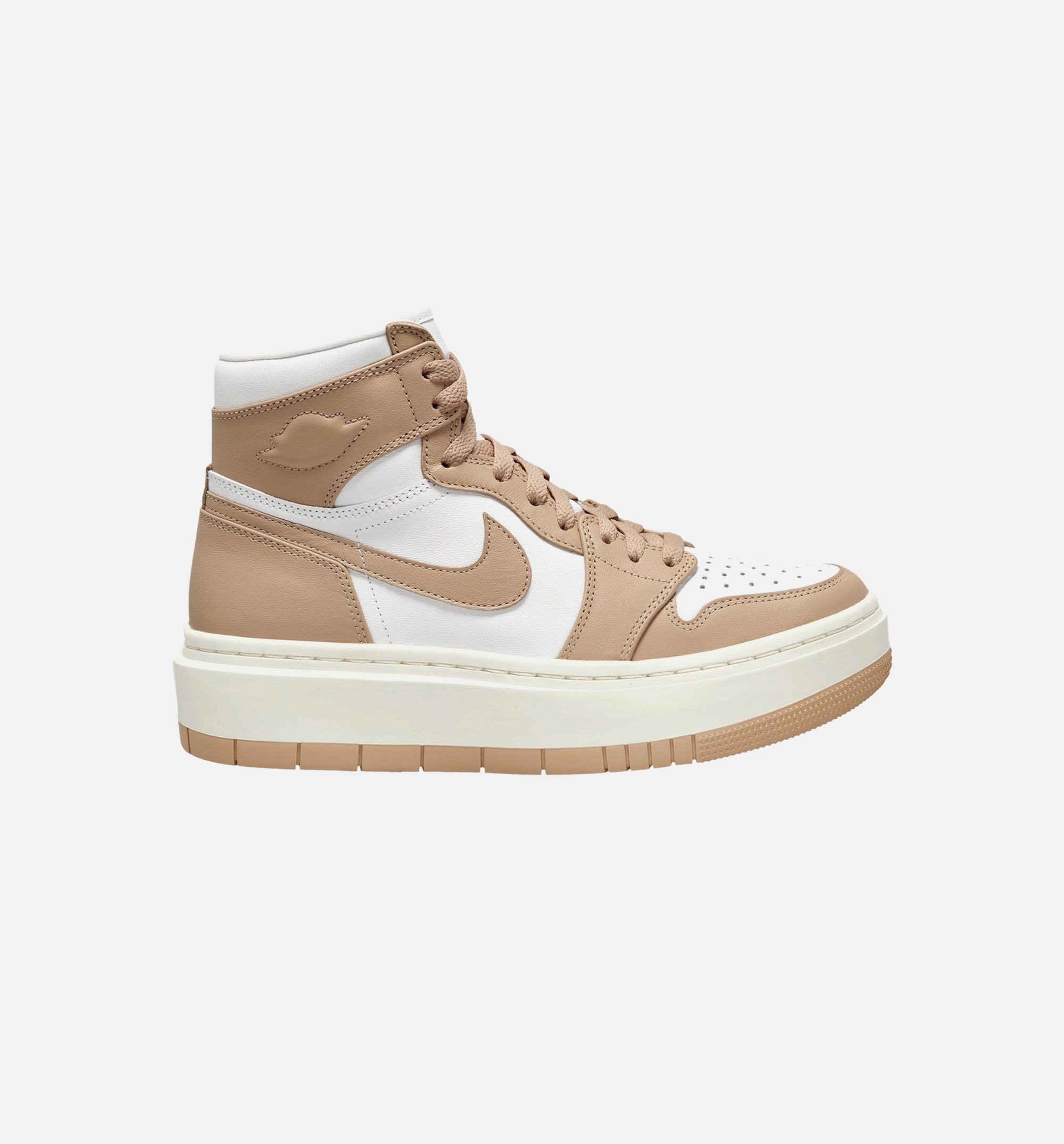 Air Jordan 1 Elevate High Desert Womens Lifestyle Shoe - Beige/White、mySite、dreamappss