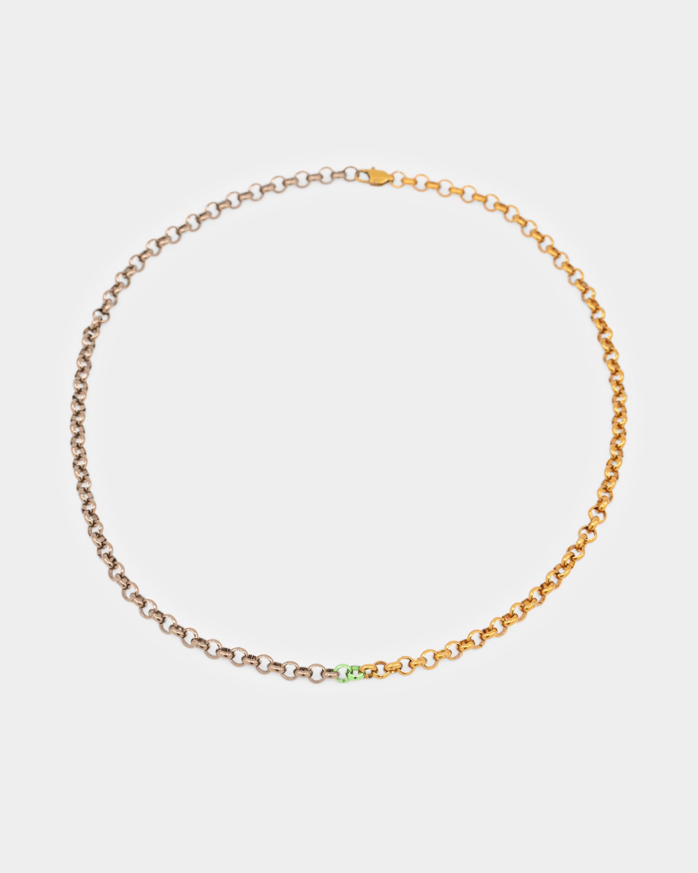 Loiter 18 Split Chain Necklace Natural/Brown/Green、mySite、zt4zffjzw