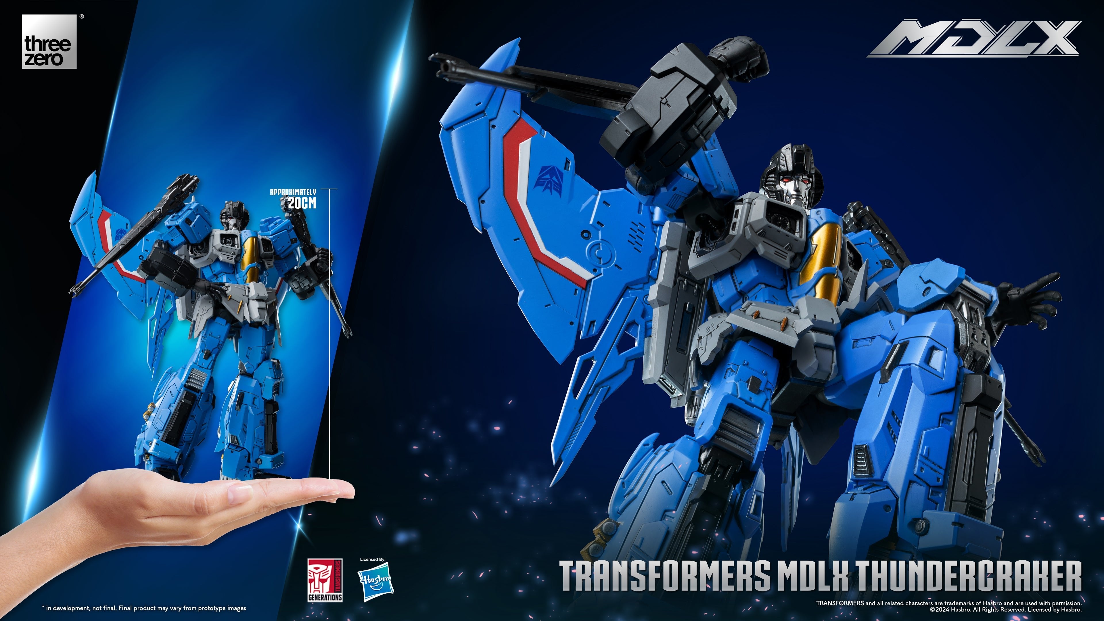 Threezero Transformers MDLX Thundercracker、mySite、hgirdovlk