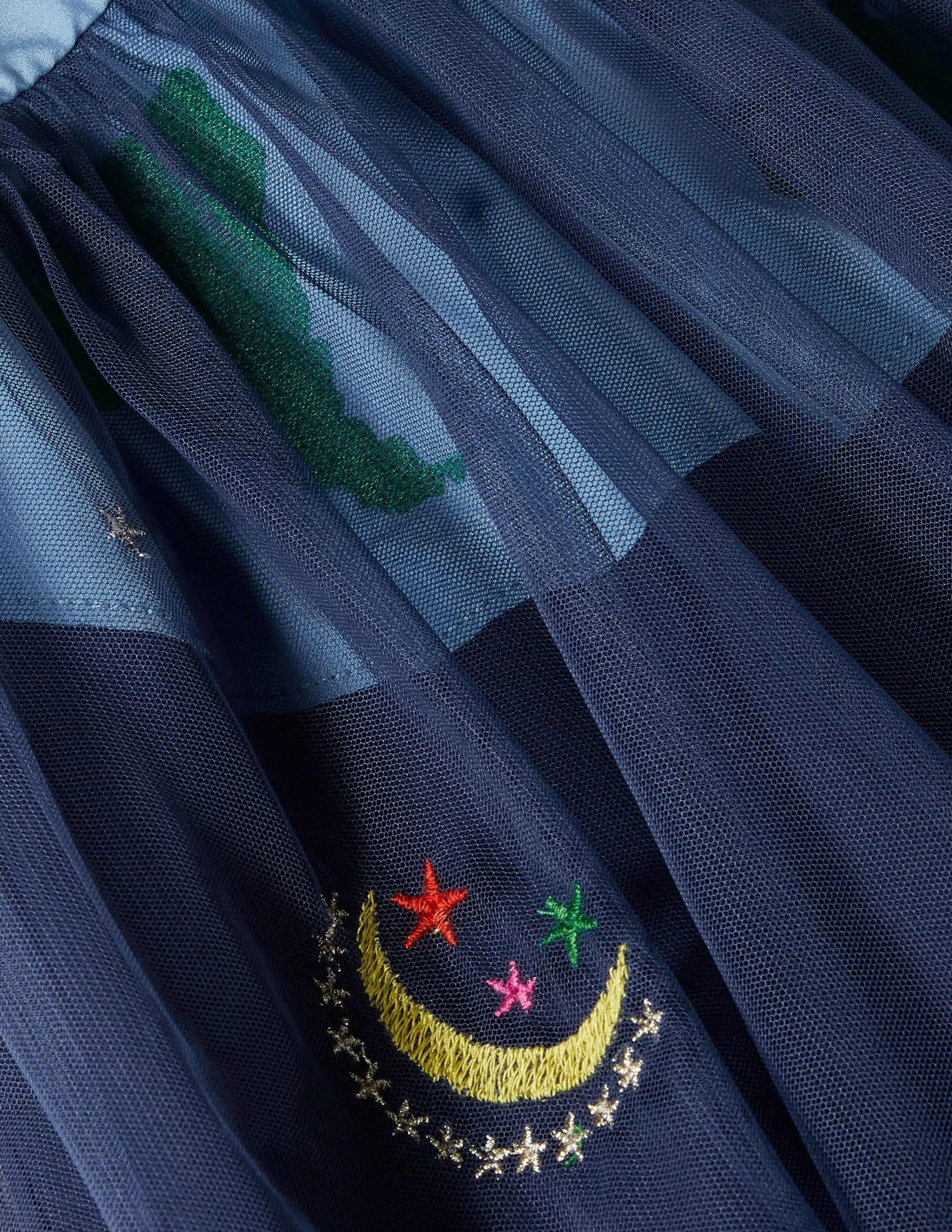  Appliqué Tulle Jersey Dress-Bright Petal Pink Space、mySite、ashleygrahame