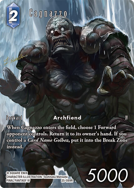 Cagnazzo (Full Art) Tears of the Planet、mySite、waistdrama