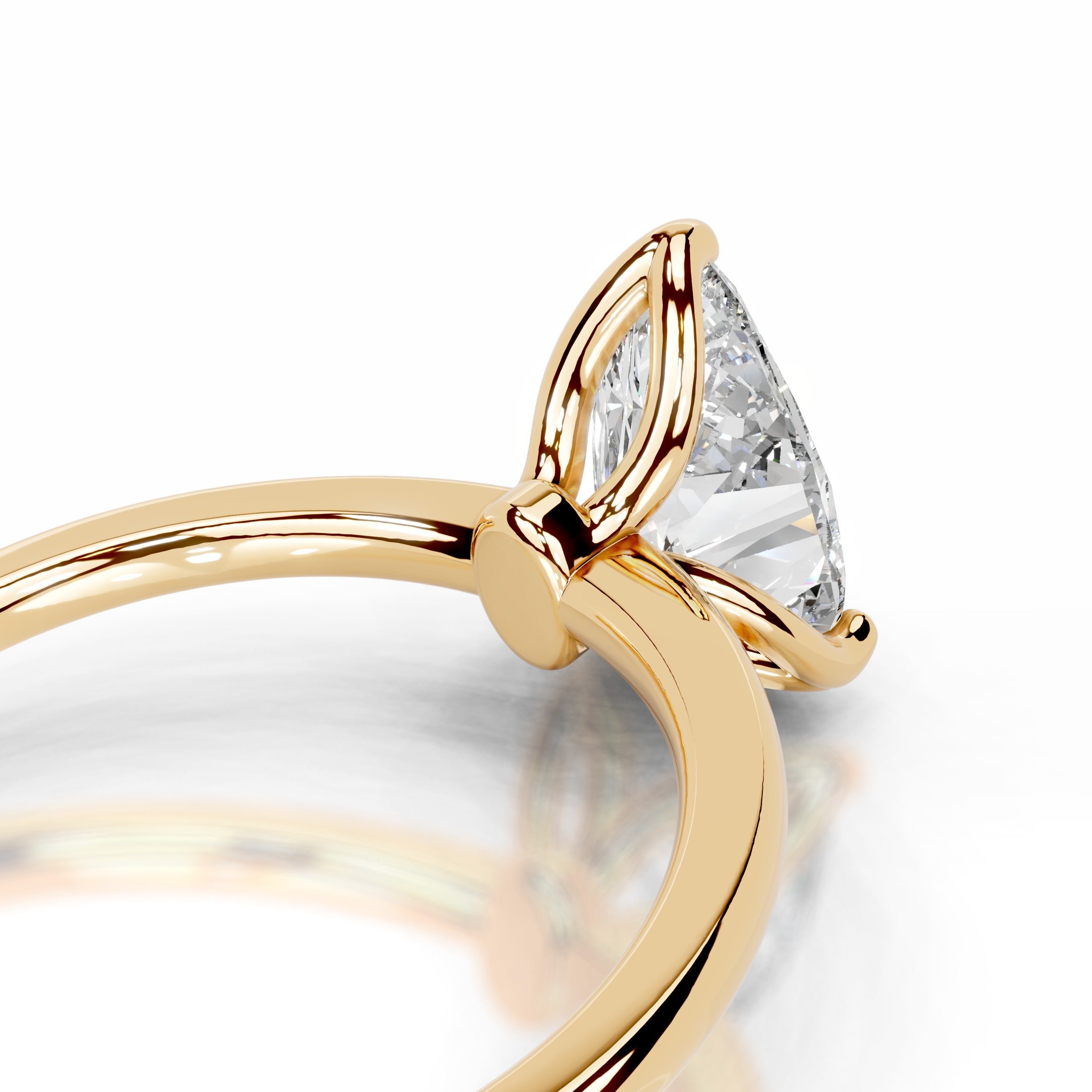Phoenix Lab Grown Diamond Ring - 18K Yellow Gold、mySite、hinf8tx79