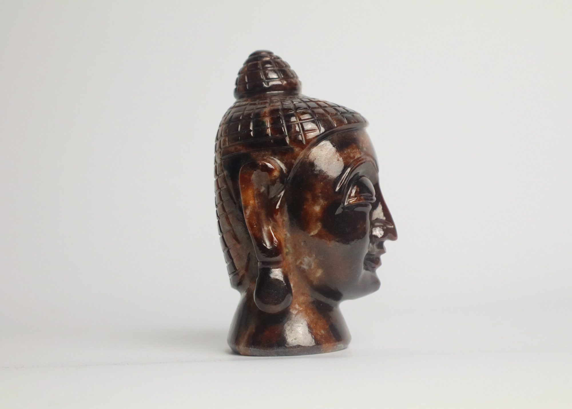 Buddha Head - Hessonite (10cm)、mySite、topwebapps