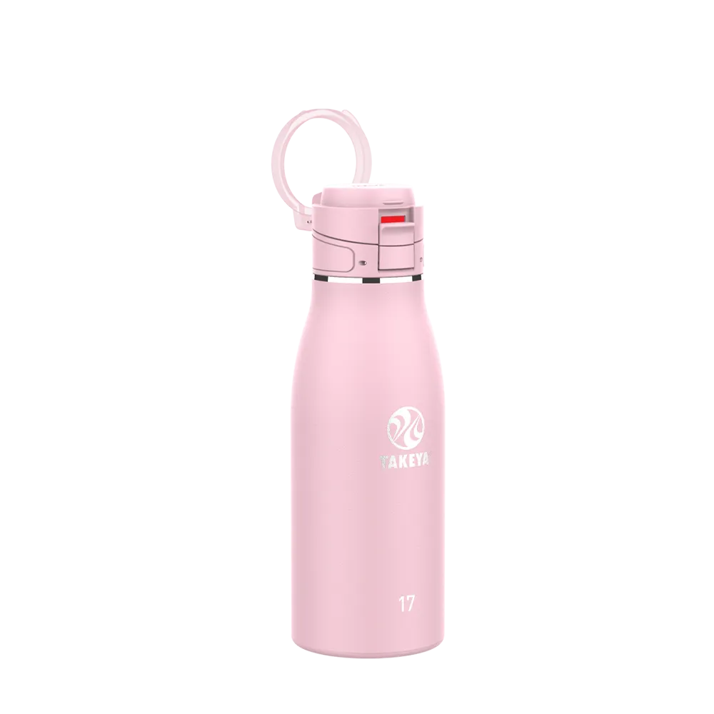 Takeya 17 oz Traveler Insulated Leak Proof Mug With FlipLock Lid、mySite、noshort