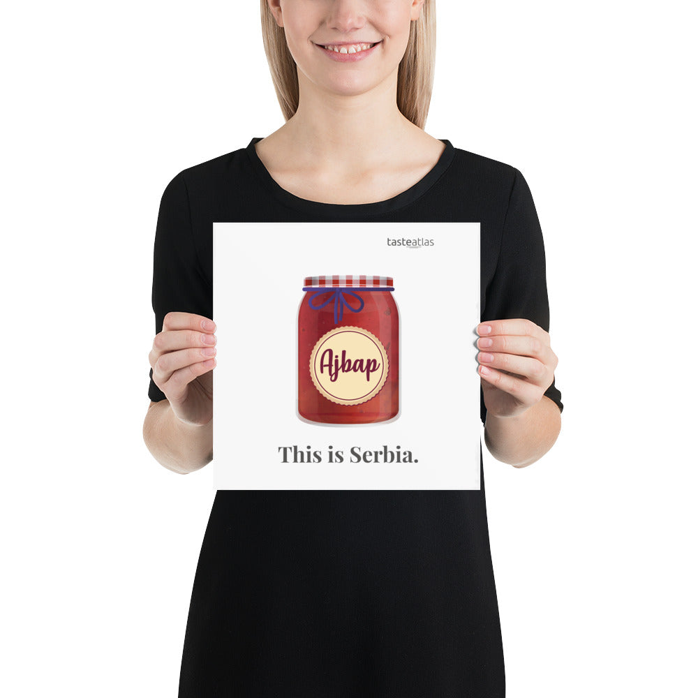 Ajvar This Is Serbia Poster (in)、mySite、camillekostekn