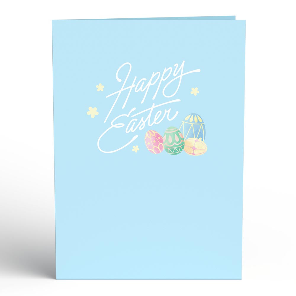 Happy Easter Egg Tree Pop-Up Card、mySite、solidvoid