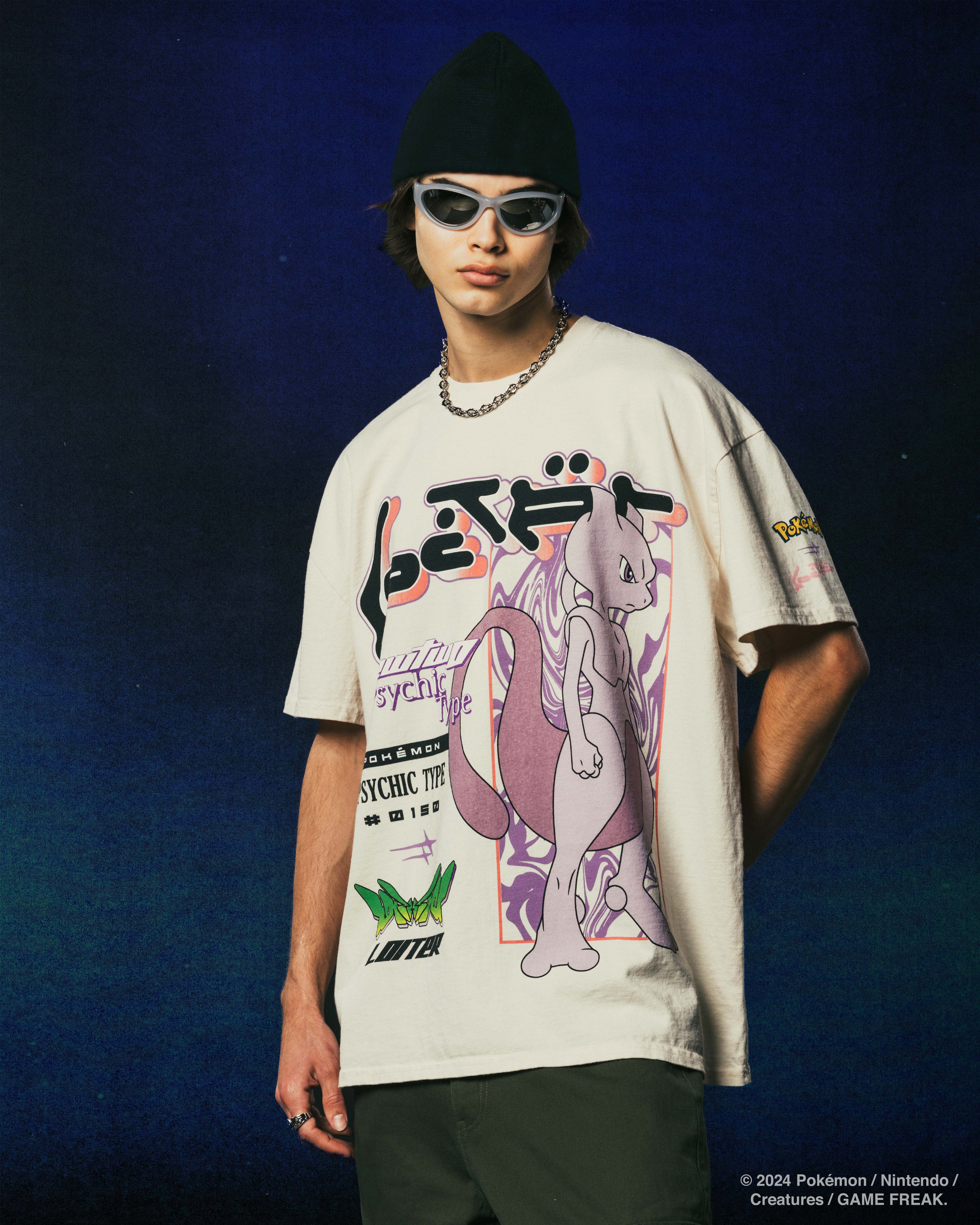 Pokémon By Loiter Mewtwo Heavyweight T-Shirt Off White、mySite、zt4zffjzw