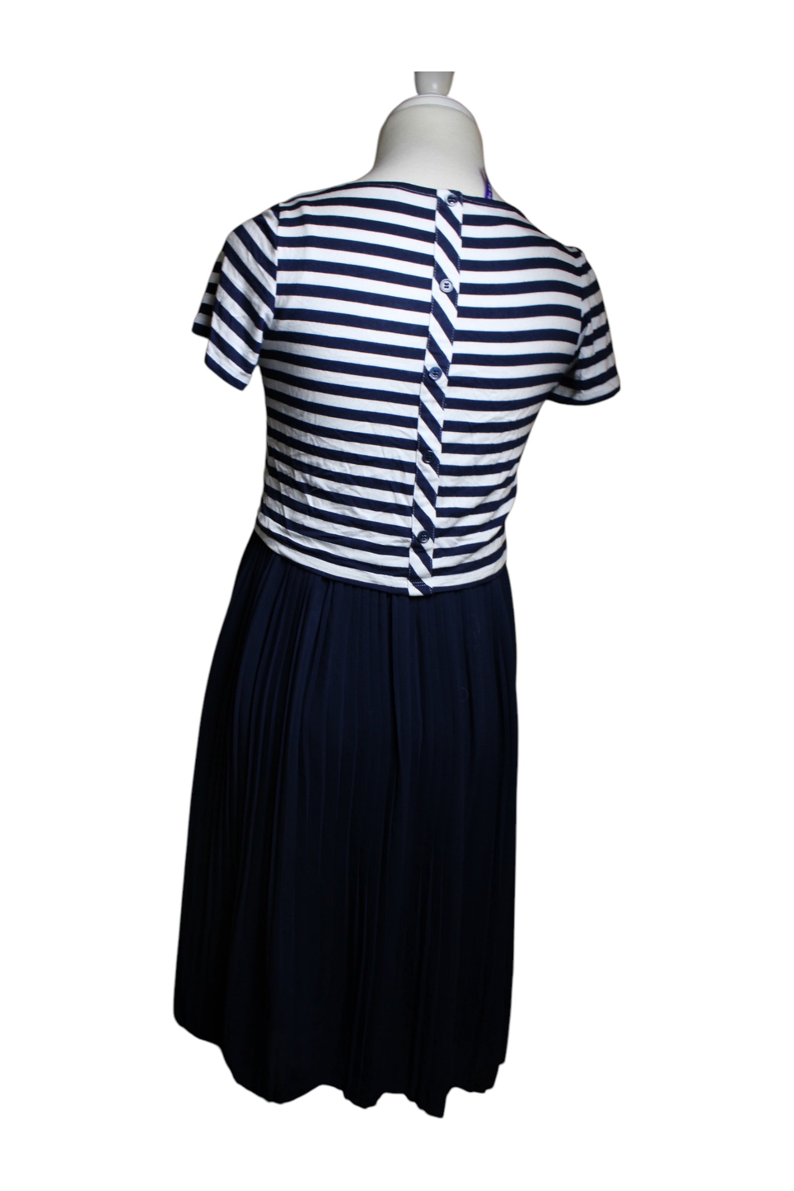 Seraphine Striped Maternity Dress S、mySite、g9winljtr