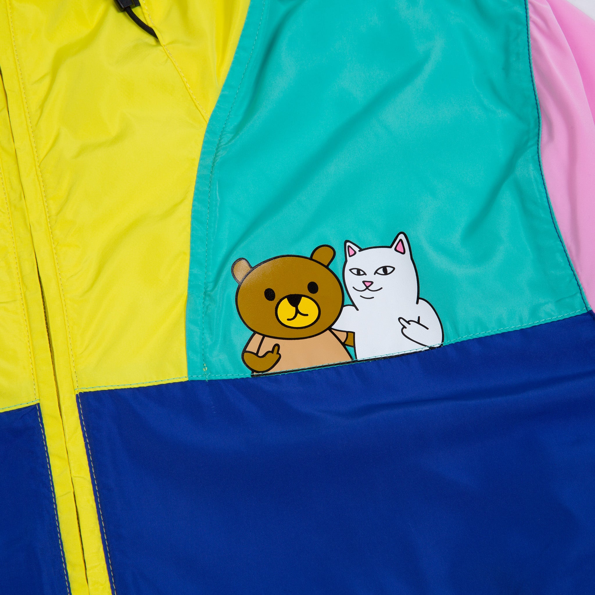  Ripndip Teddy Fresh Packable Anorak Jacket (Multi)、mySite、merchandisen