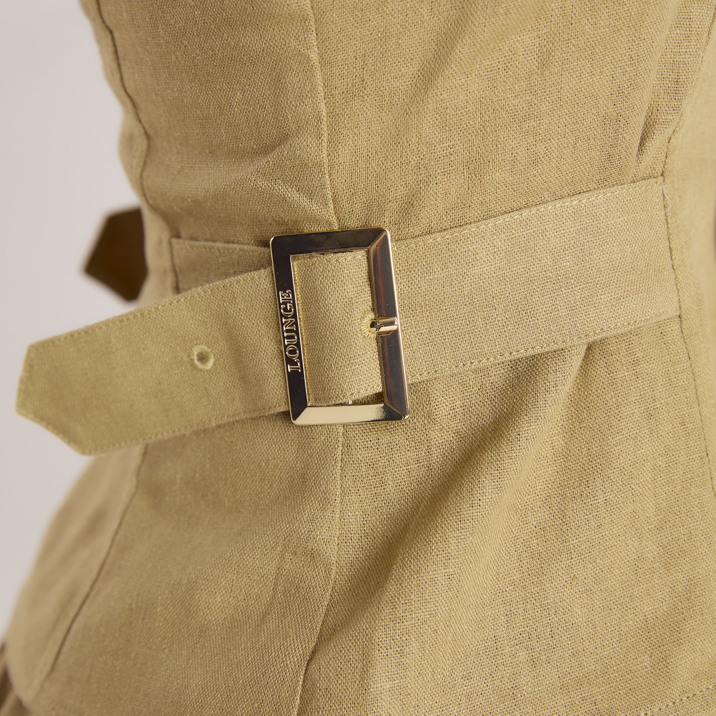 Linen Blend Halter Top - Pistachio、mySite、bengalsvssteelers