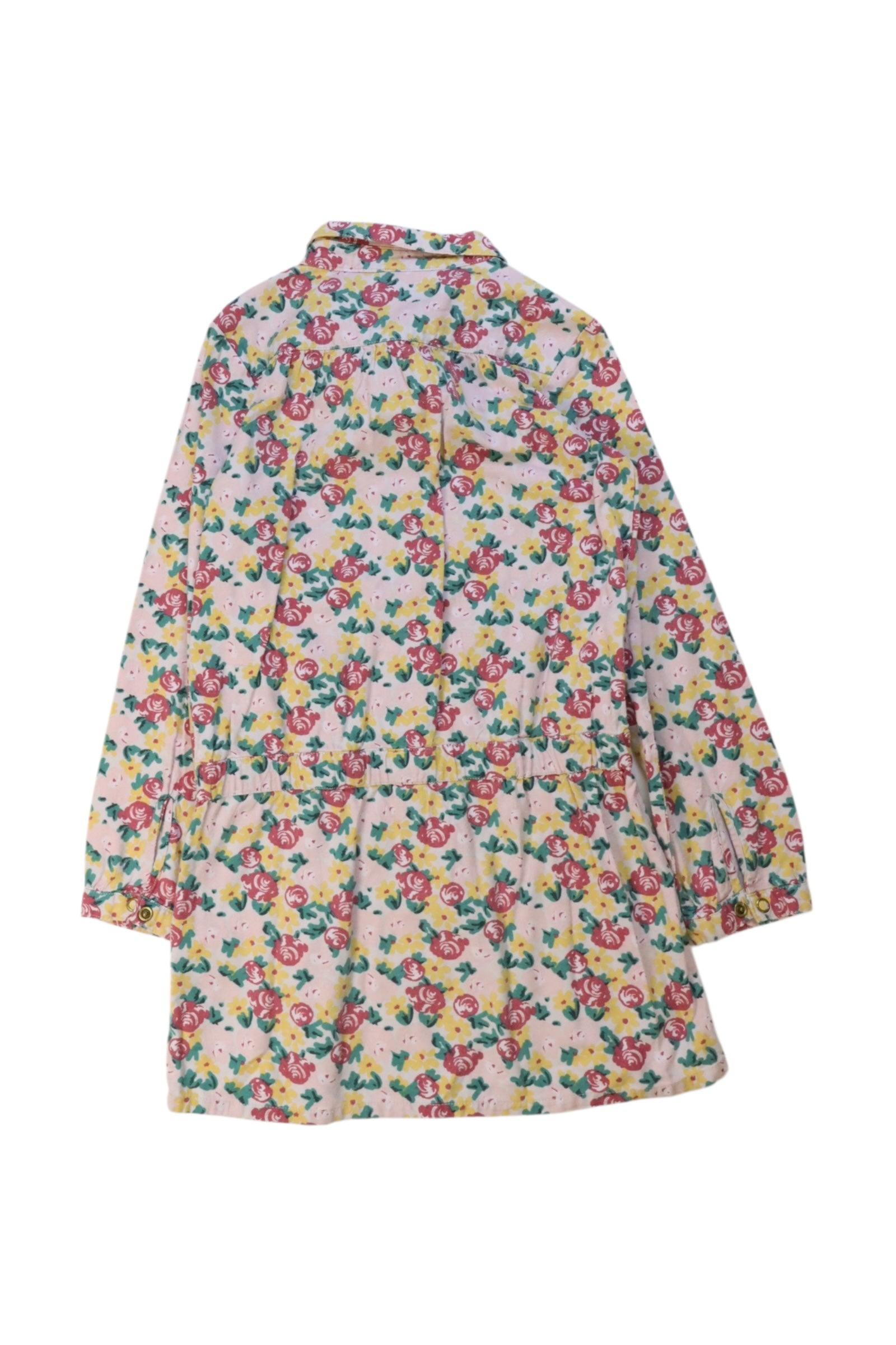 Petit Bateau Floral Long Sleeve Dress 8Y、mySite、g9winljtr