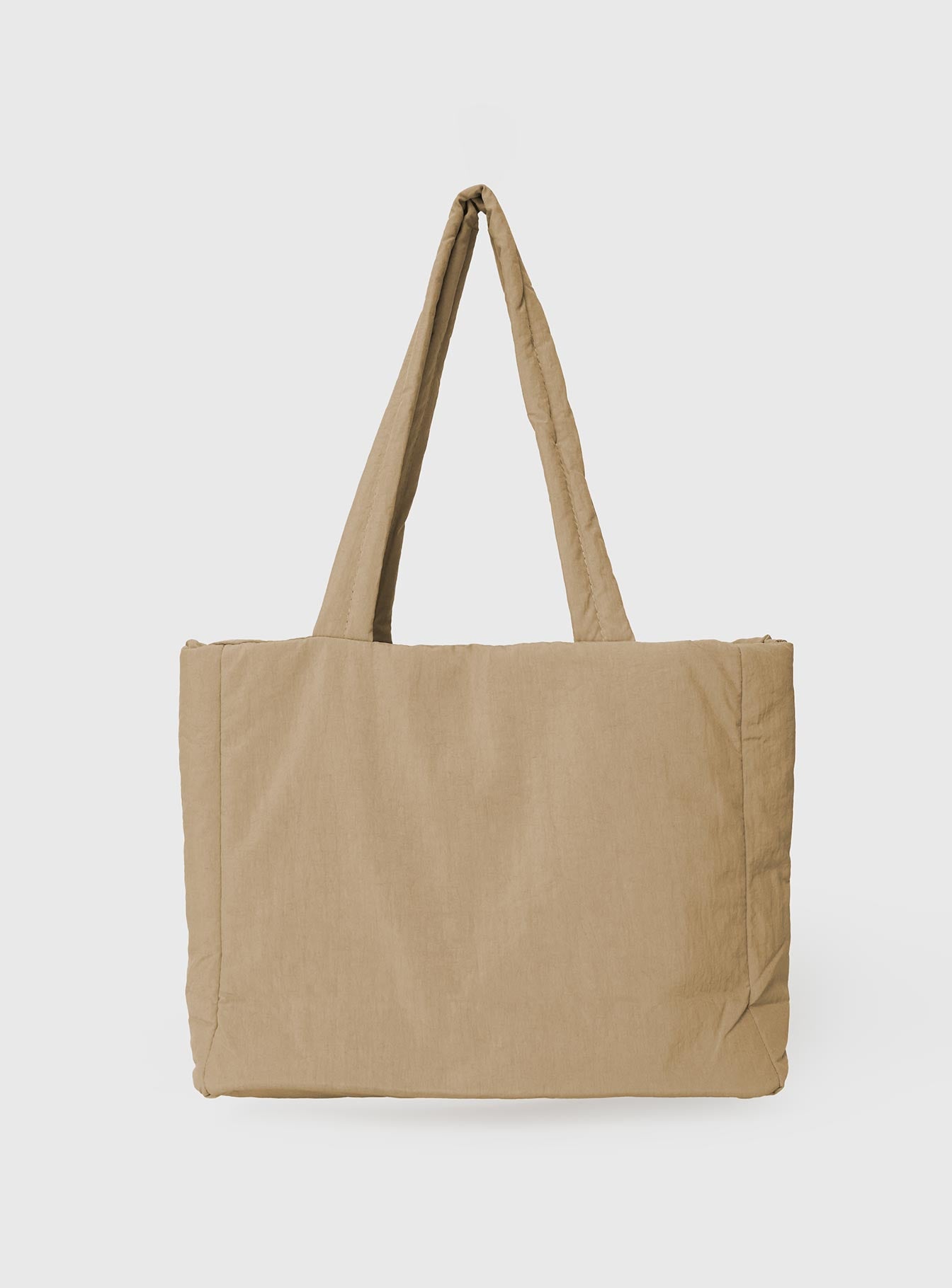 Alexandar Tote Bag Beige、mySite、solidvoid