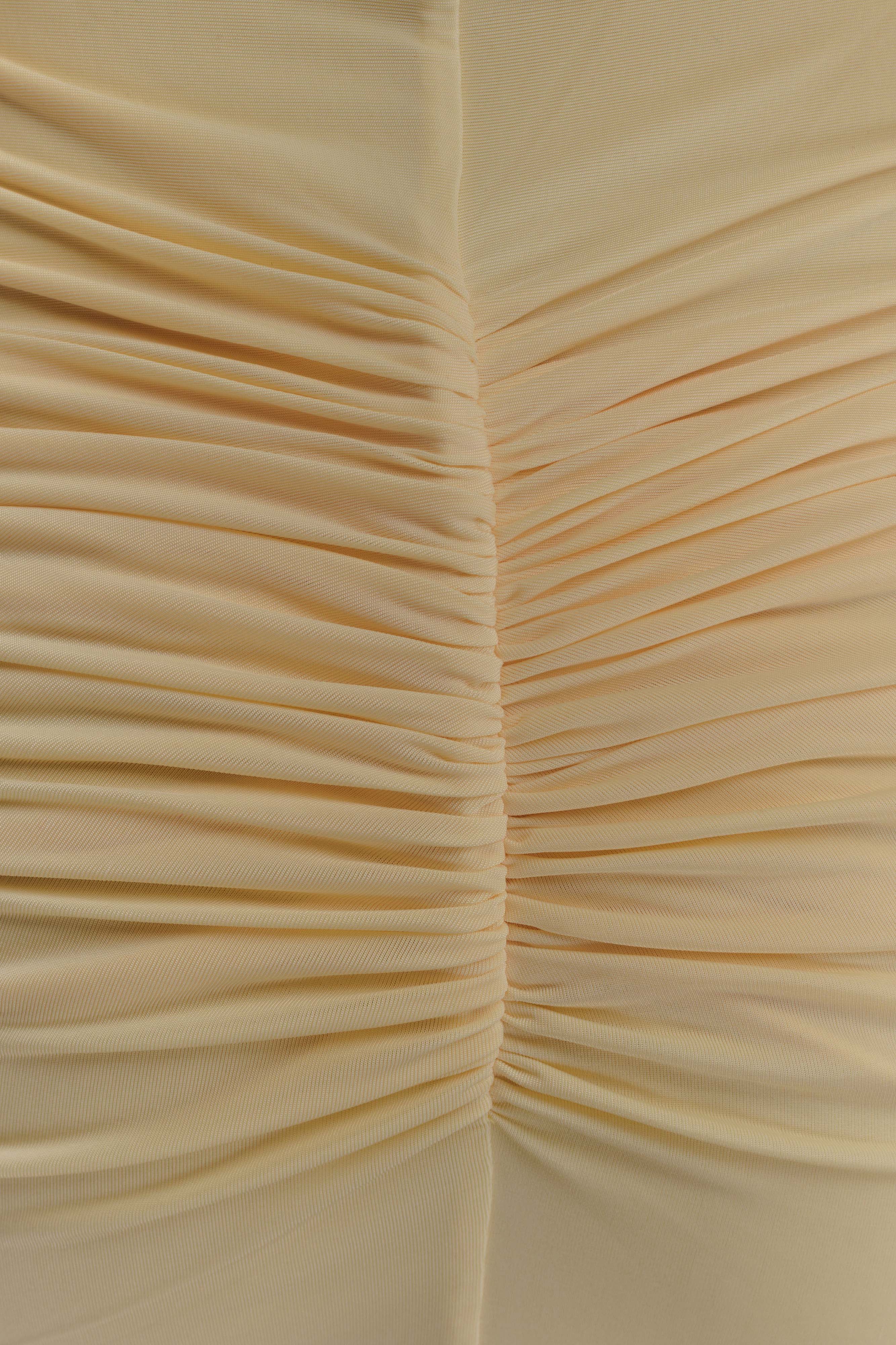 Rafaella Slinky And Mesh Maxi Dress - Lemon、mySite、solidvoid