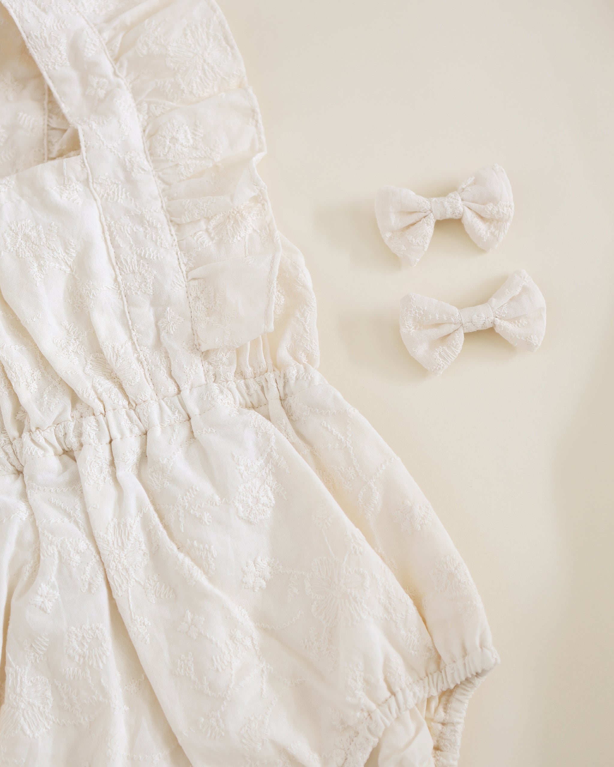  Little Bow Clips || Ivory、mySite、layawaytickets