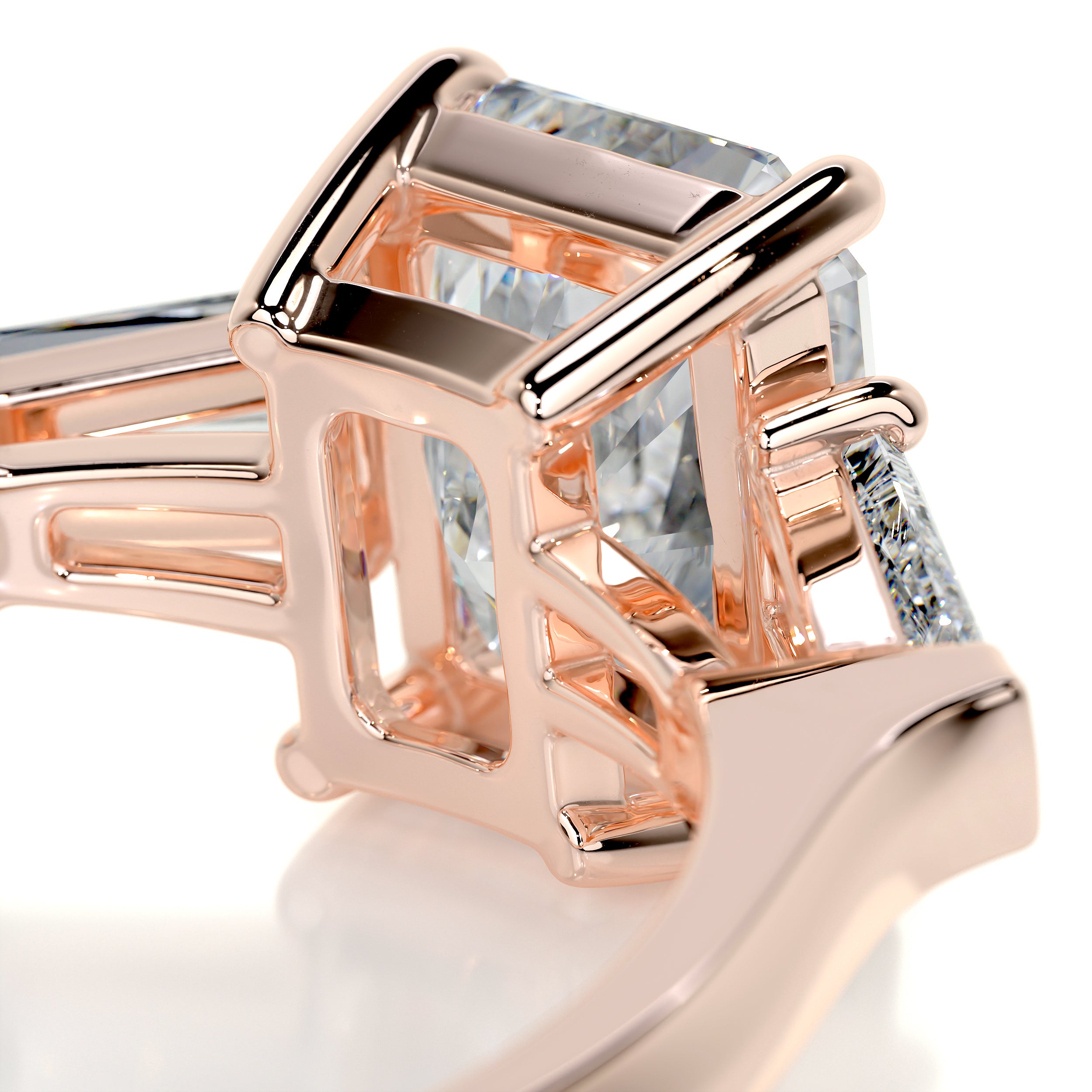 Skylar Diamond Engagement Ring -14K Rose Gold、mySite、hinf8tx79