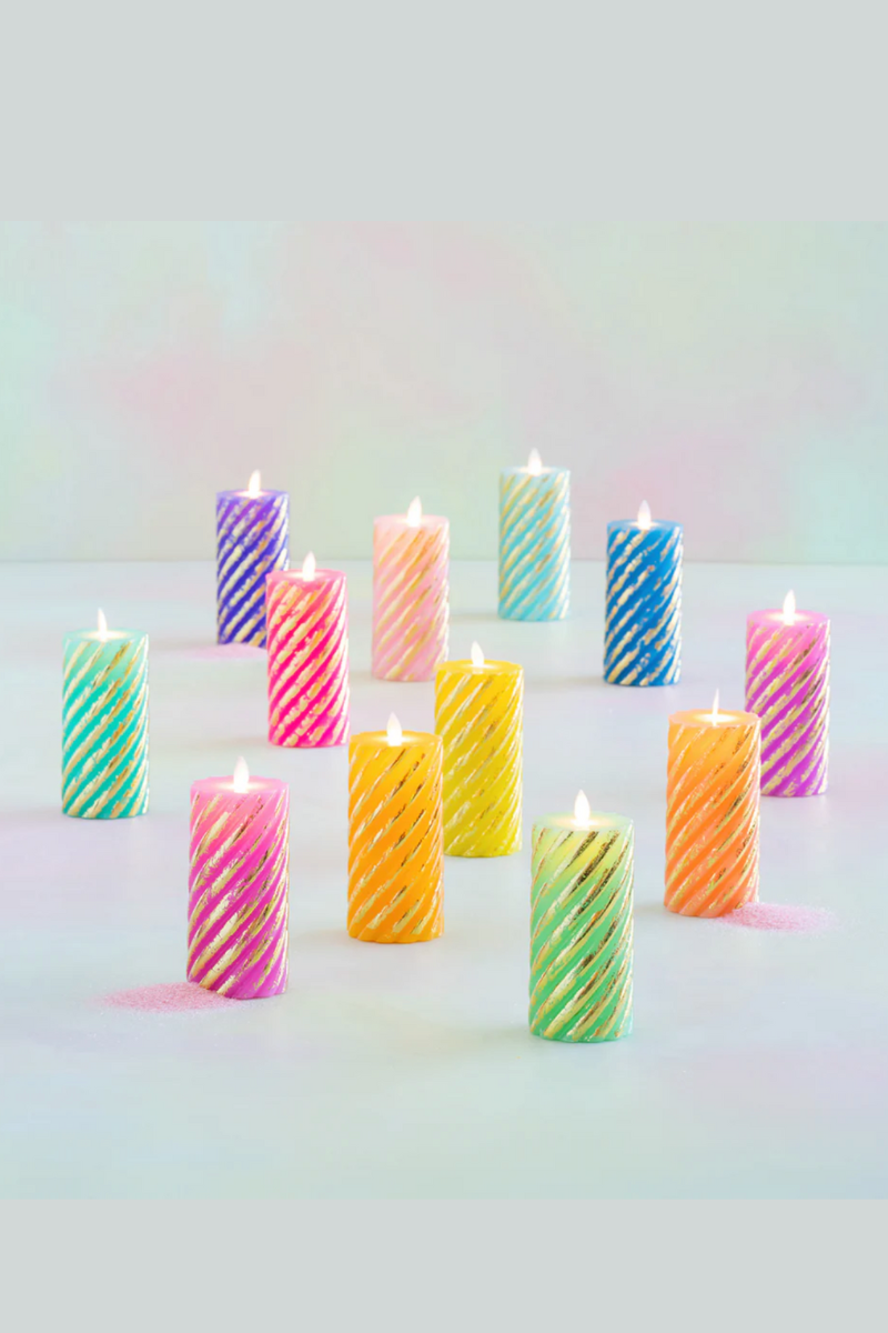Rainbow Pillar Flicker Candle、mySite、hinf8tx79