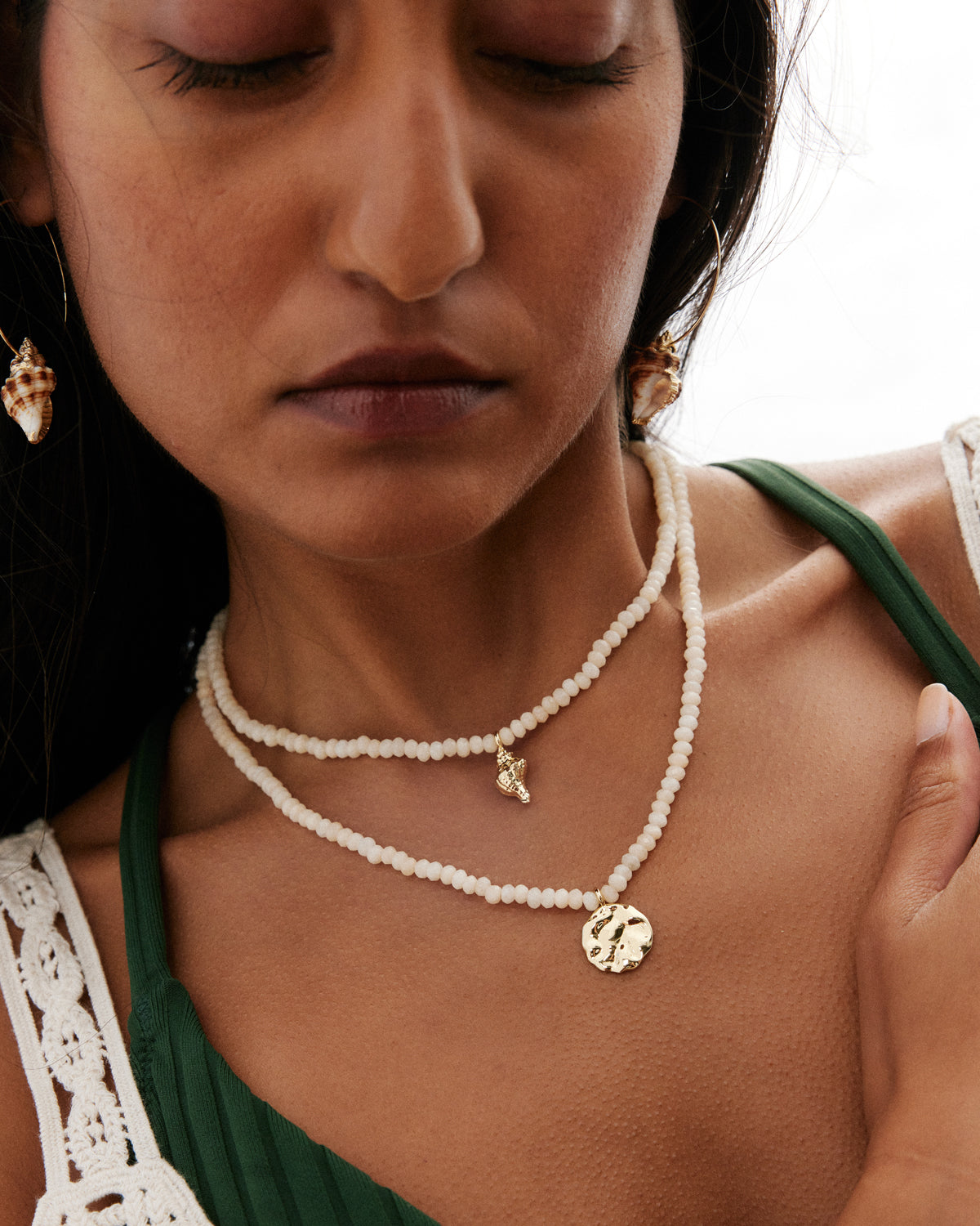 Depth Beaded Necklace、mySite、hinf8tx79