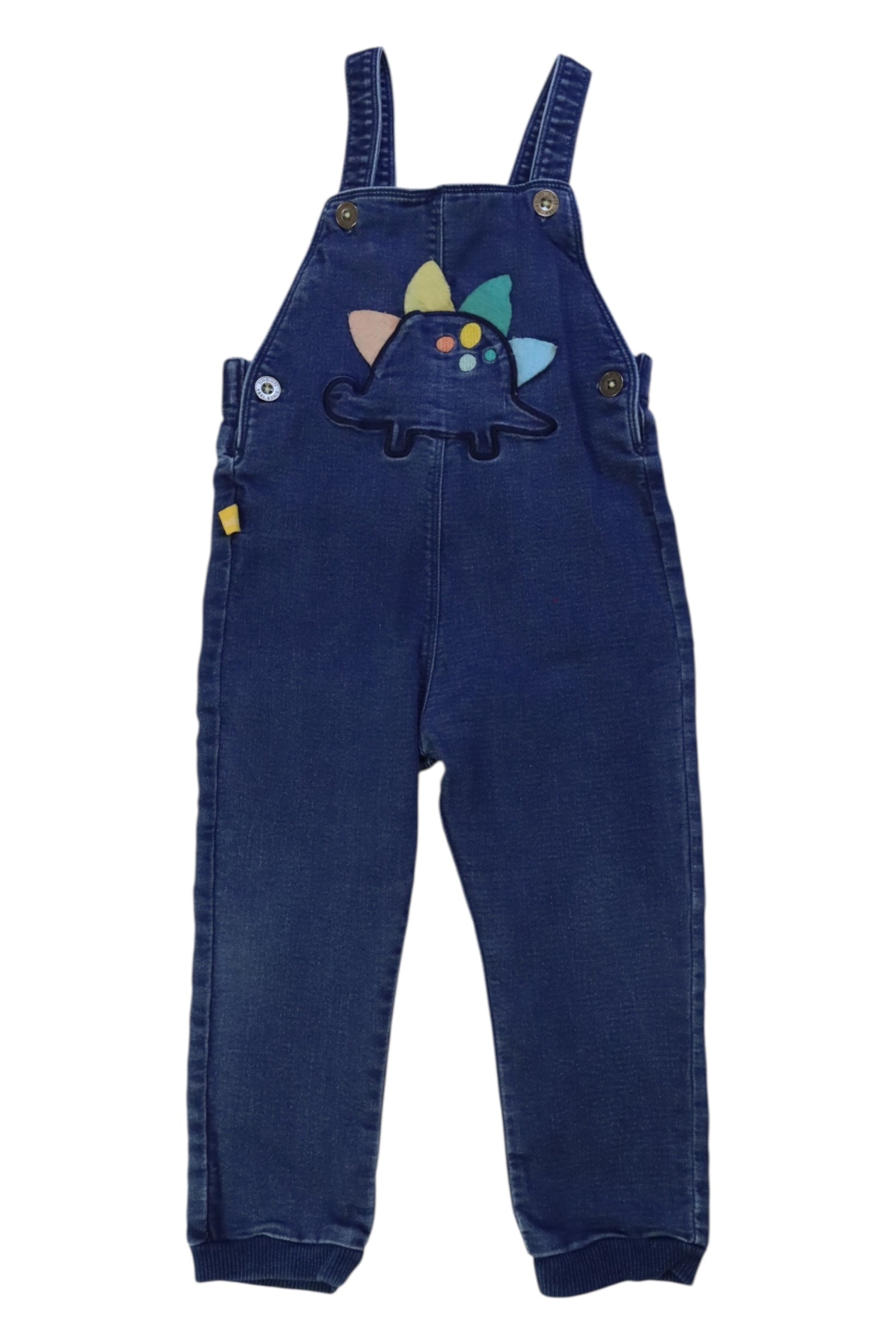 Boboli Dinosaur Denim Long Overalls 12-18M、mySite、g9winljtr