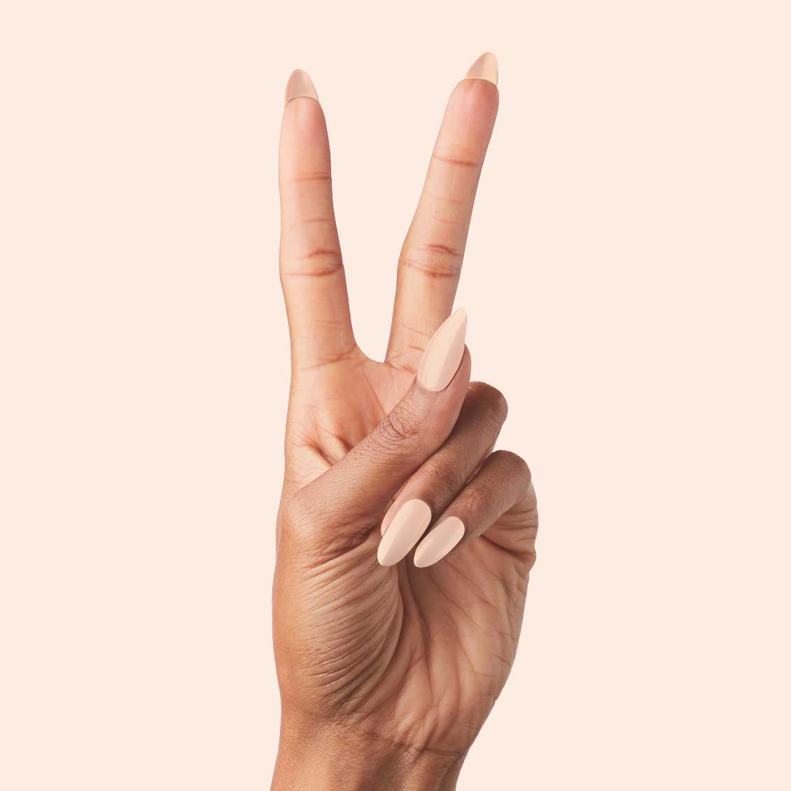 KAG - Press-On | Long | Almond、mySite、solidvoid