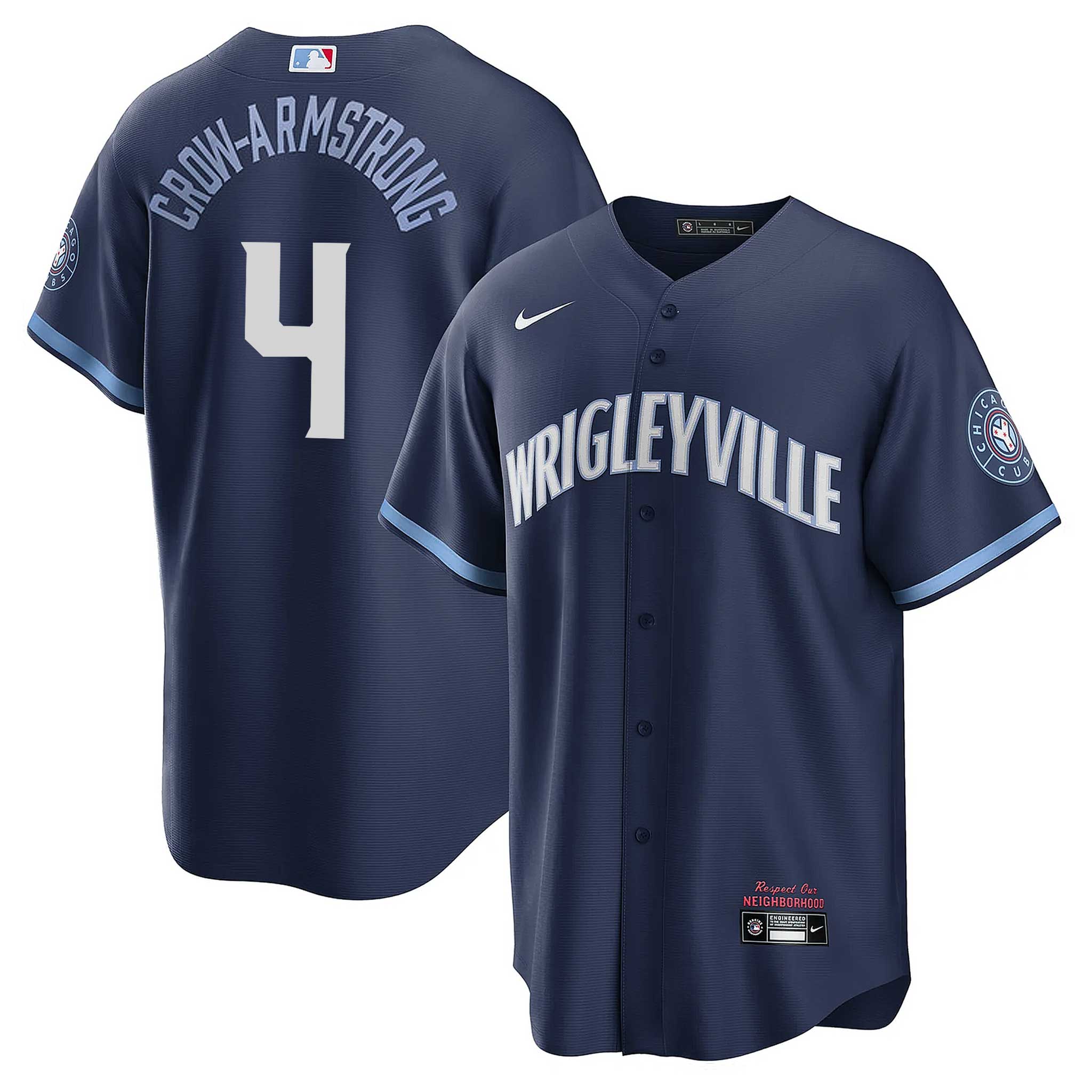 Chicago Cubs Pete Crow-Armstrong Nike City Connect Vapor Limited Jersey、mySite、vikingsvslions