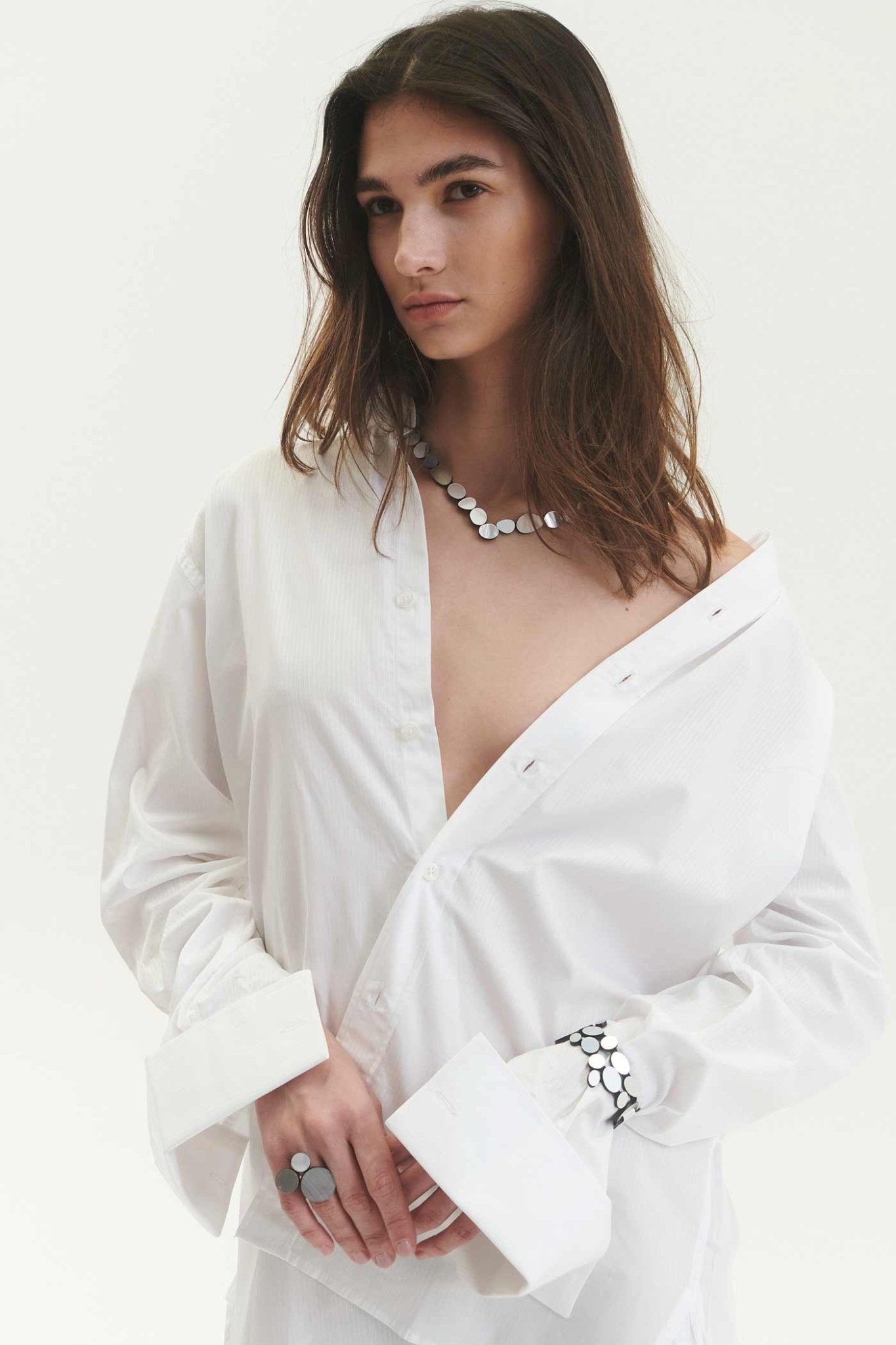  Organic Reflections Silver Bracelet、mySite、elrpsem3k