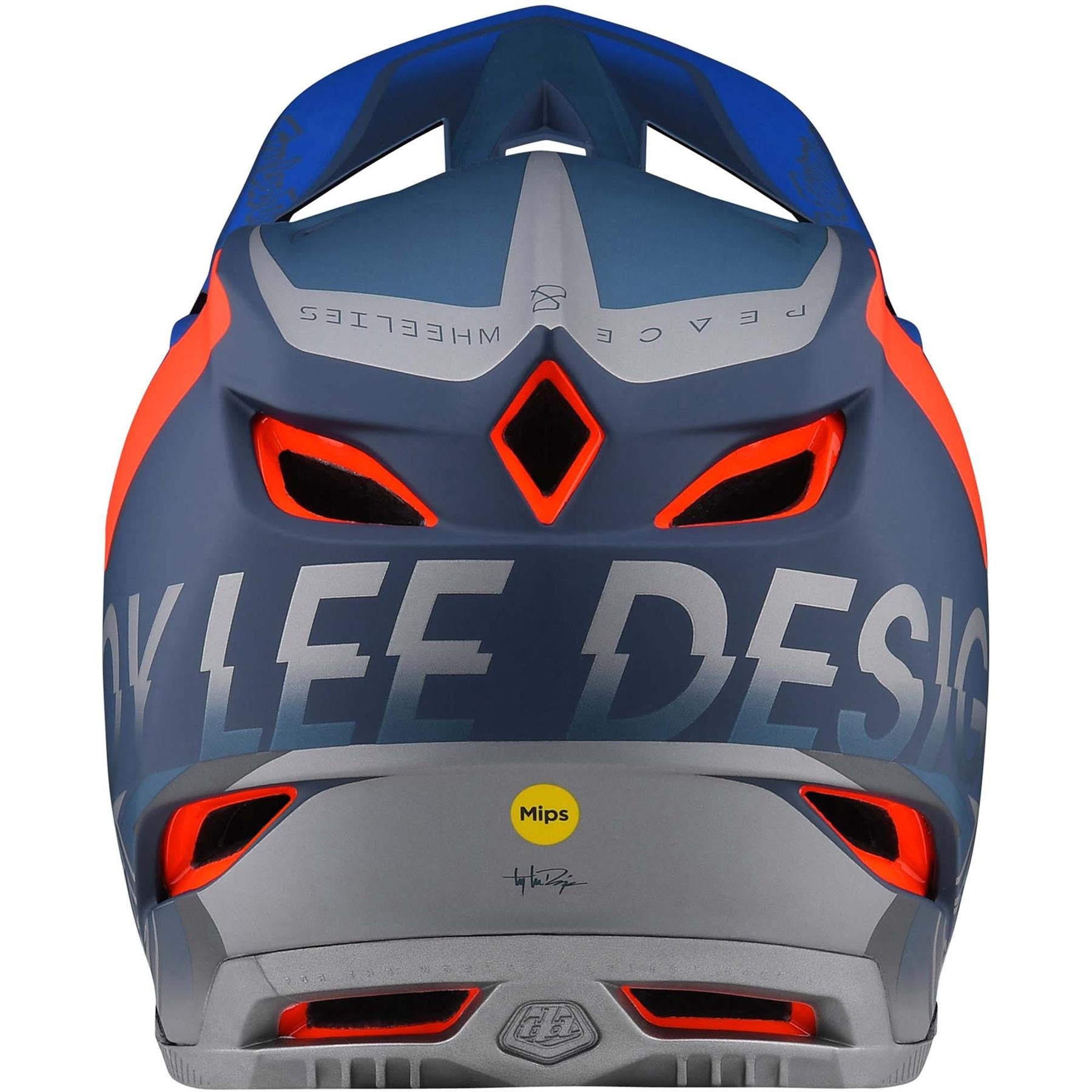  Troy Lee D4 Composite Race Helmet - Qualifier Slate/Red、mySite、merchandisen