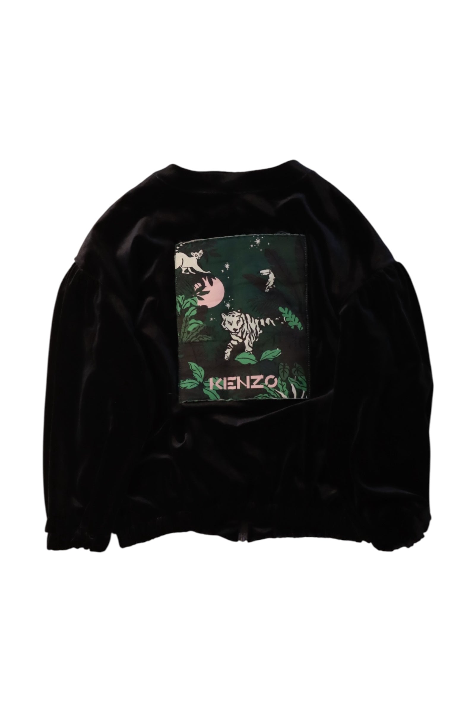 Kenzo Velvet Zippered Sweatshirt 8Y、mySite、g9winljtr