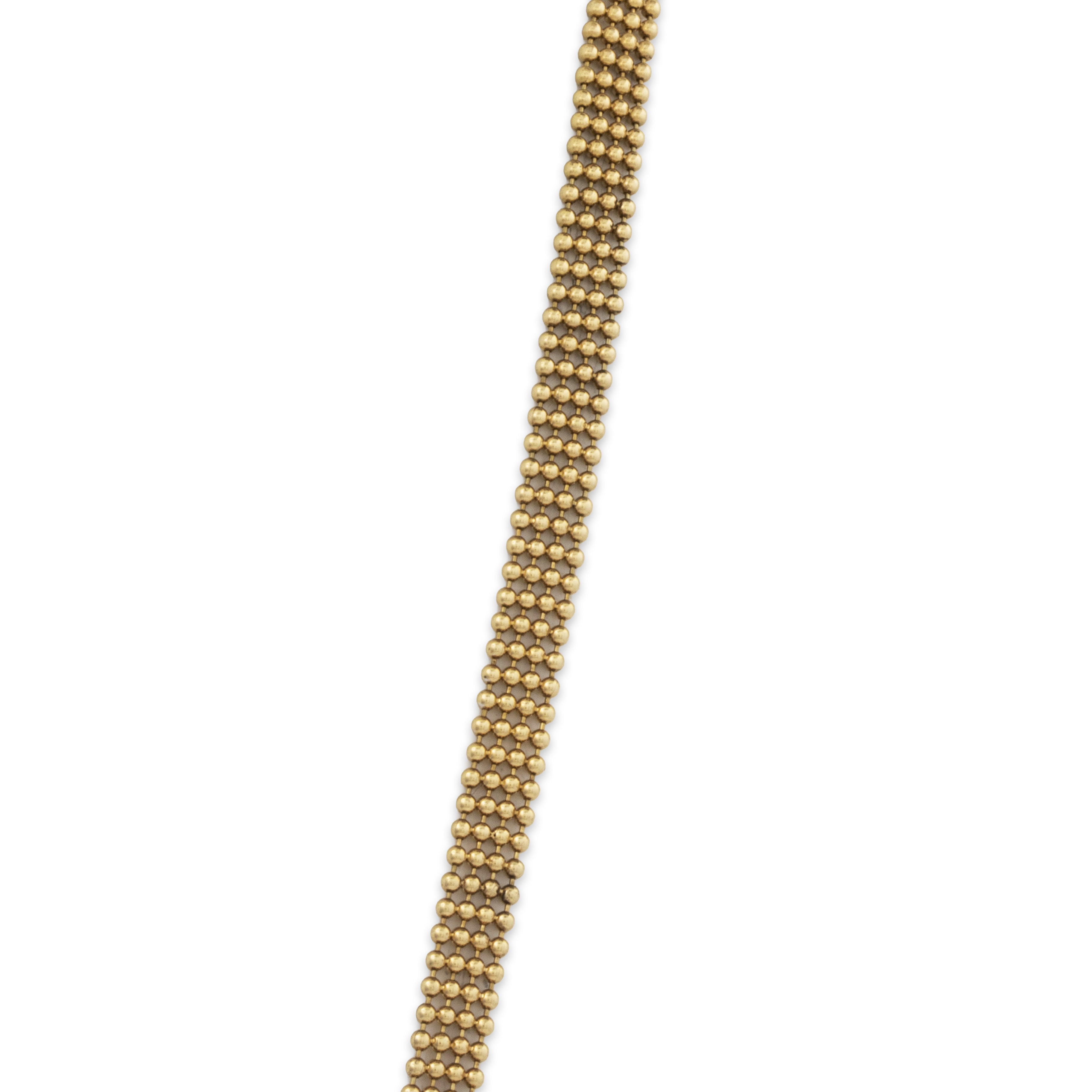 Vintage Wonderful 14k Yellow Gold .6cttw Diamond Woven Chain Drop Necklace 17、mySite、hinf8tx79