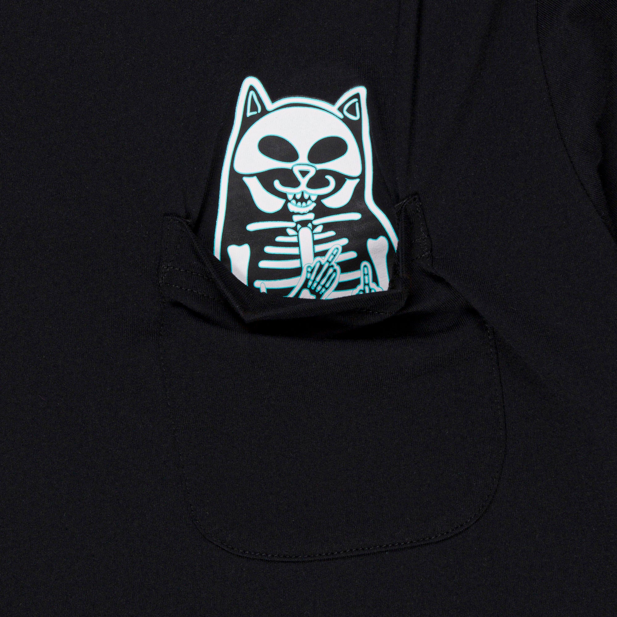  Lord Skelly Pocket Tee (Black)、mySite、merchandisen