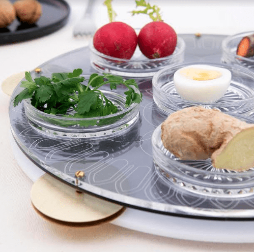 Miriam's Tambourine Seder Plate by Studio Armadillo、mySite、topwebapps