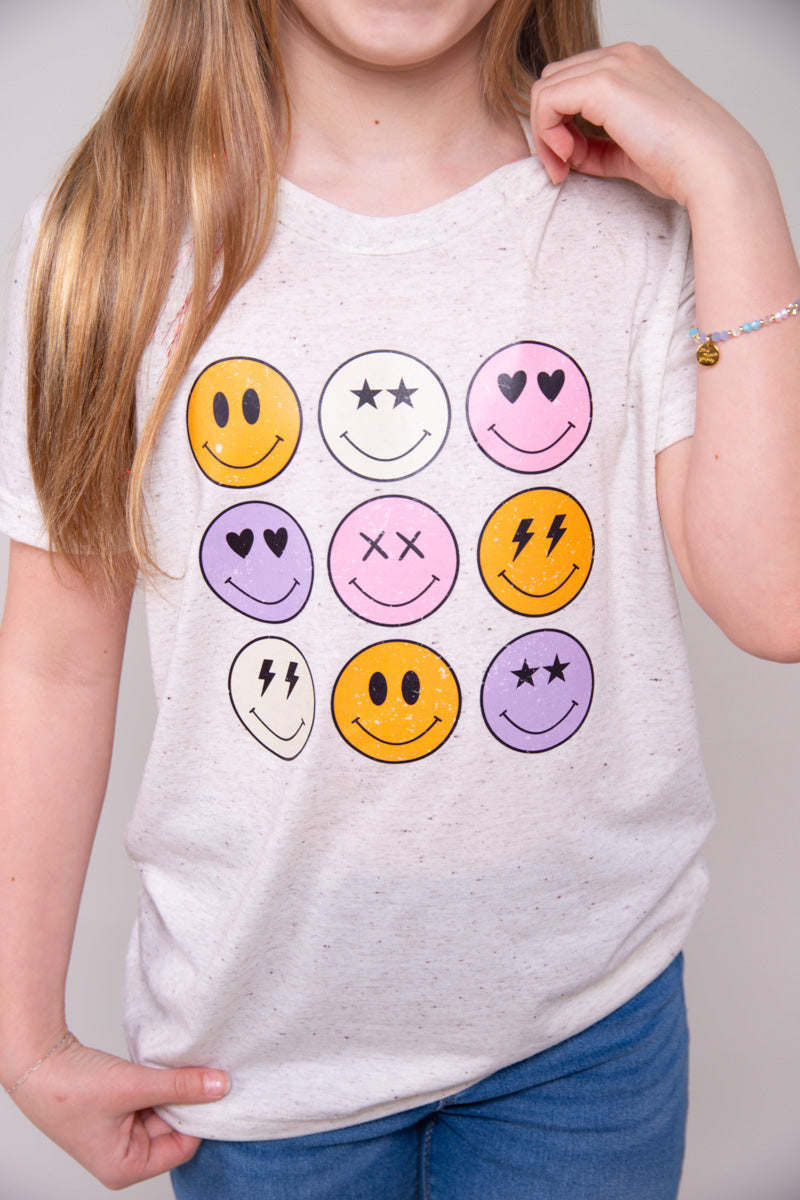 Kids Smiley Face Tee、mySite、hinf8tx79