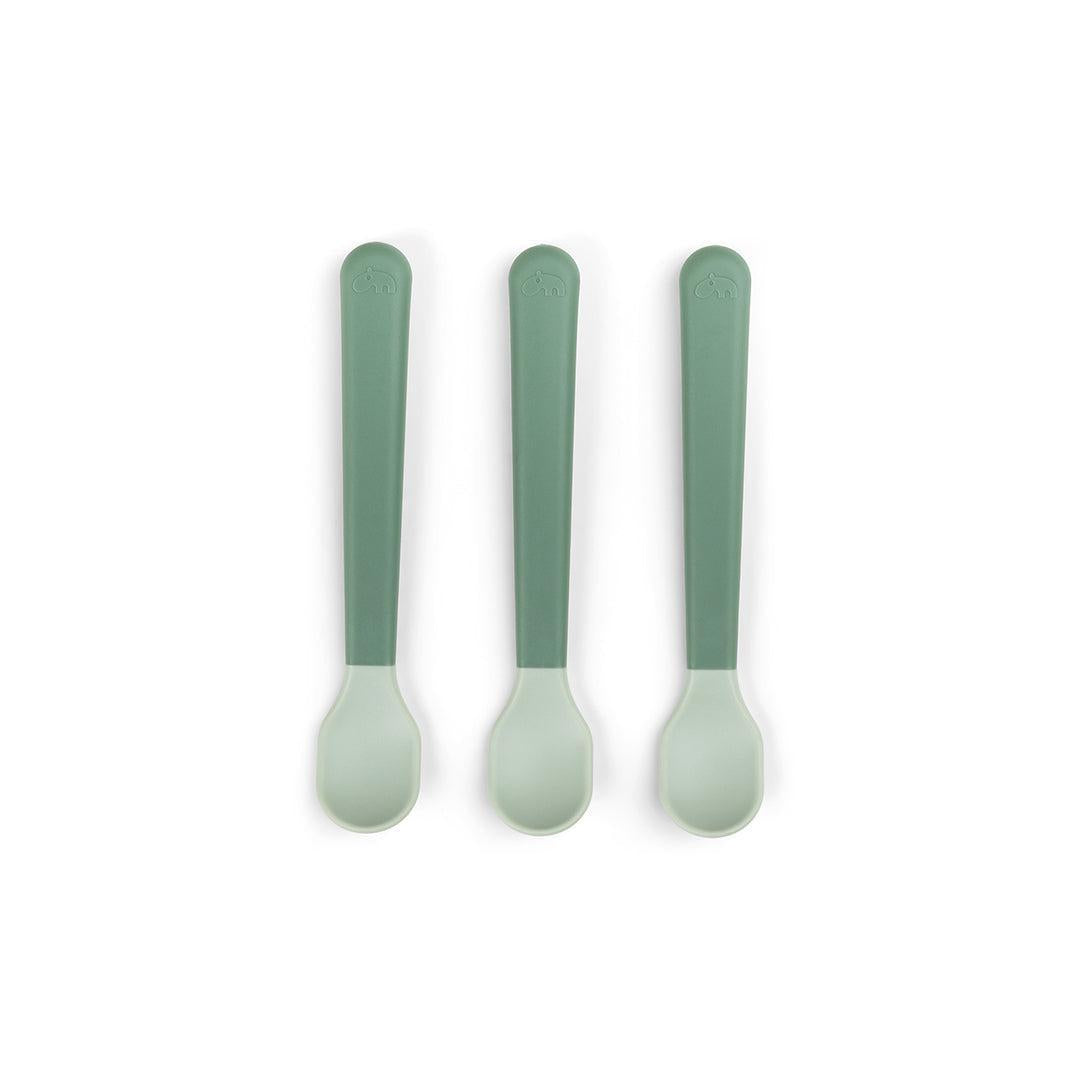  Done By Deer Foodie Easy-Grip Baby Spoon 3 Pack - Green、mySite、merchandisen