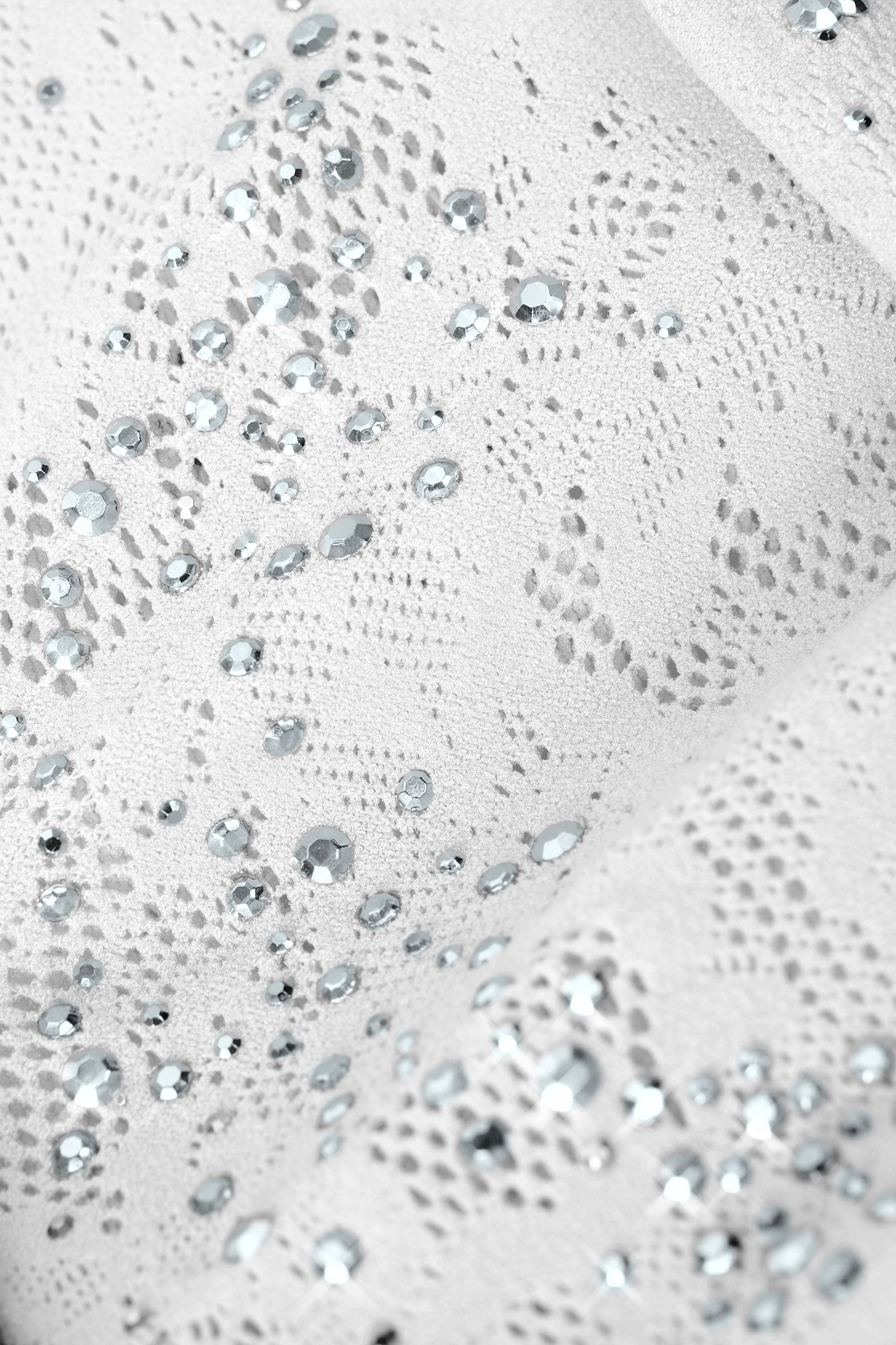 Embellished Cut-Out Unitard in Ivory、mySite、solidvoid